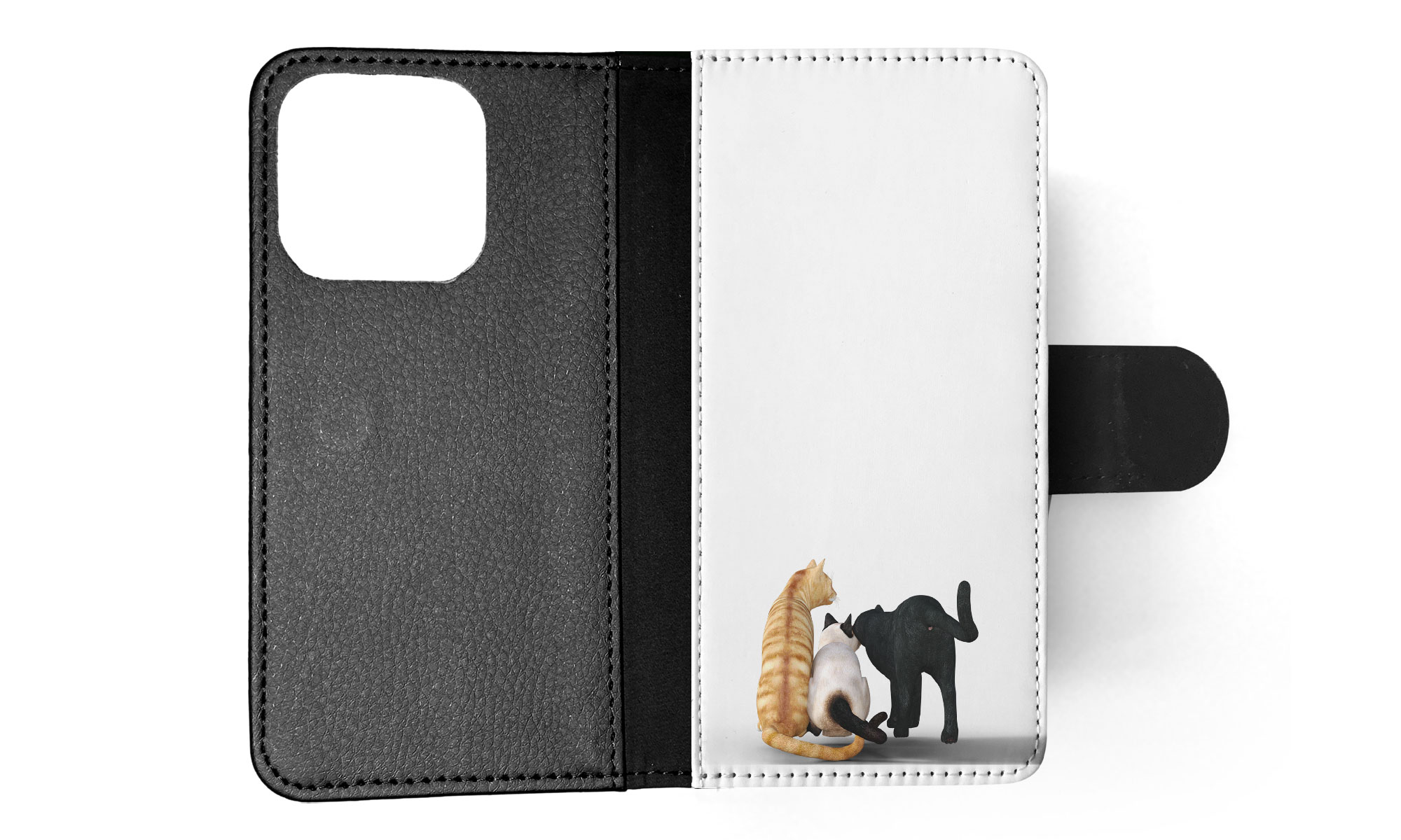 FLIP CASE FOR APPLE IPHONE|KITTEN CAT 38 - Foto 34 di 193