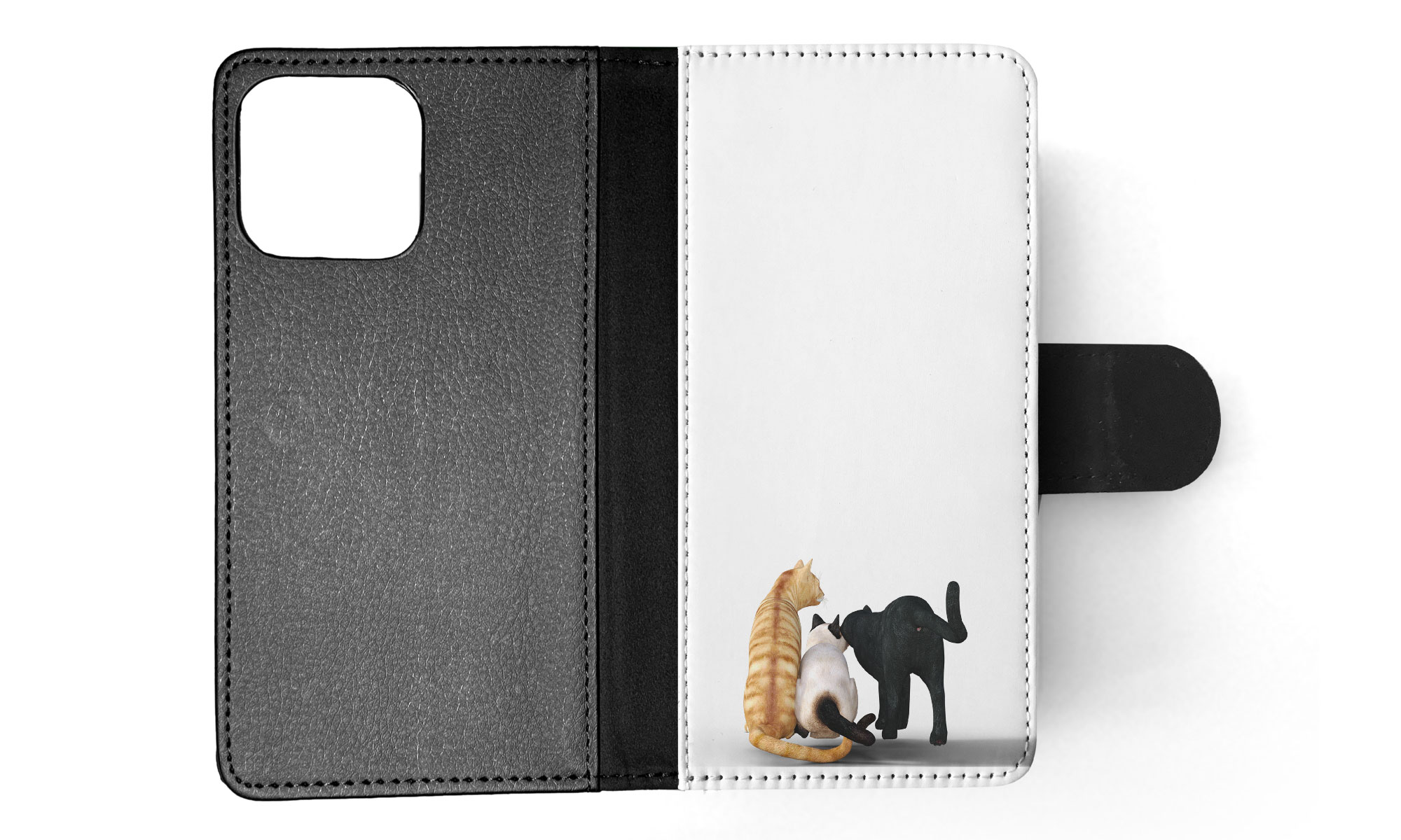 FLIP CASE FOR APPLE IPHONE|KITTEN CAT 38 - Foto 29 di 193