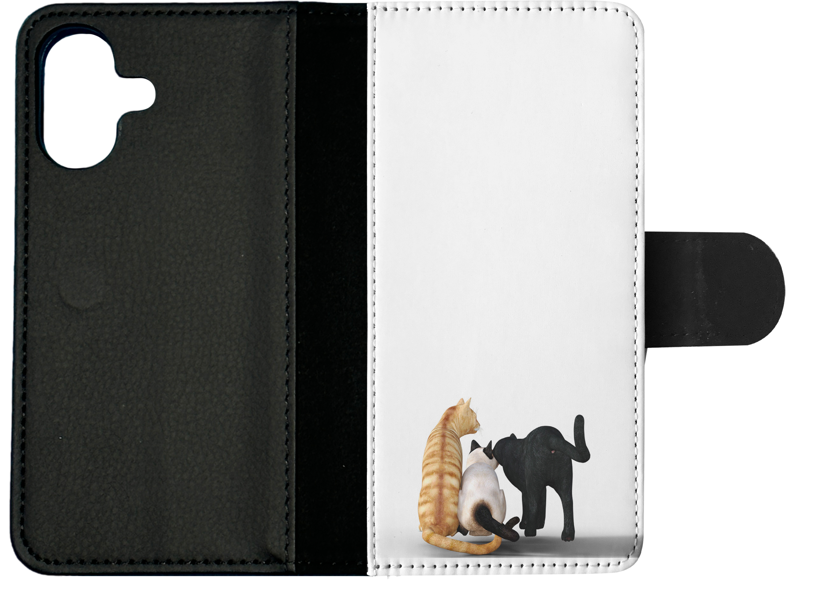 FLIP CASE FOR APPLE IPHONE|KITTEN CAT 38 - Foto 24 di 193