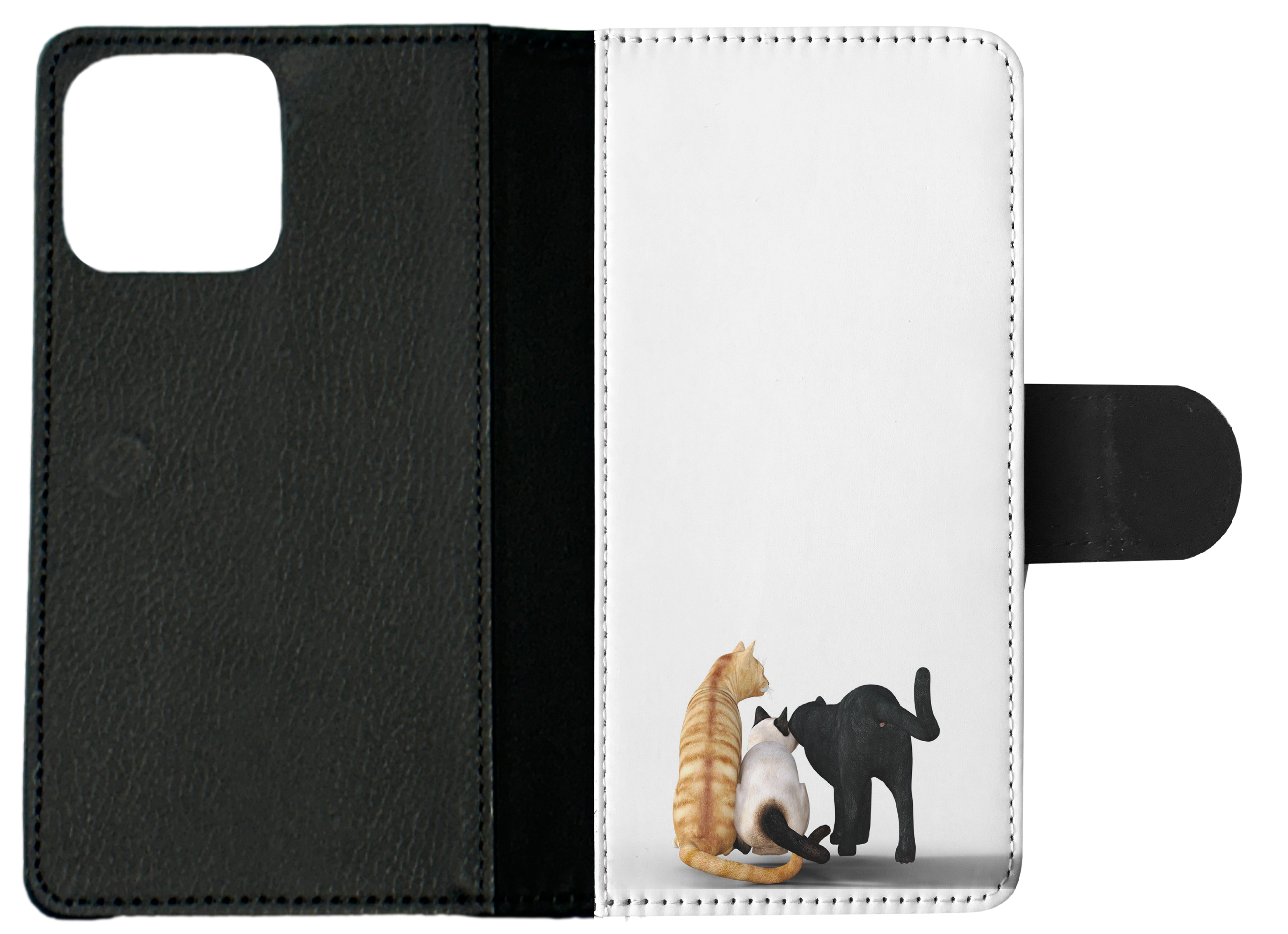 FLIP CASE FOR APPLE IPHONE|KITTEN CAT 38 - Foto 9 di 193