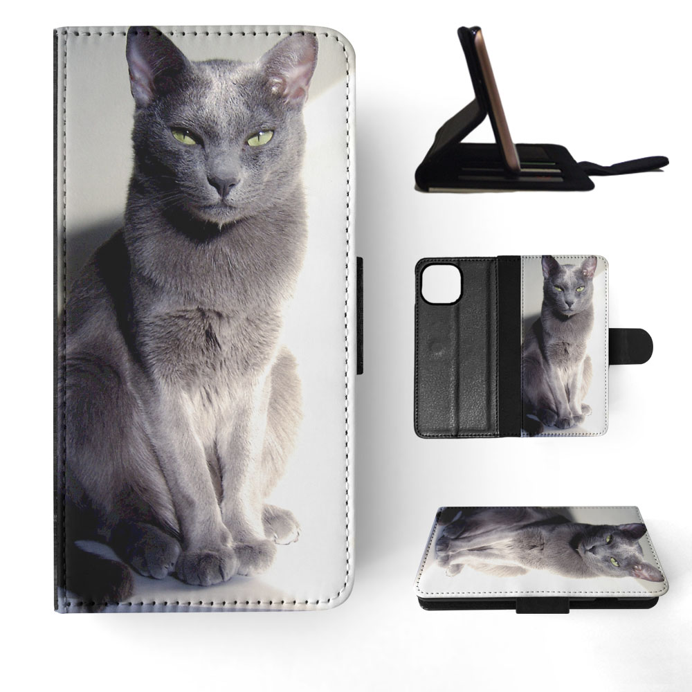 FLIP CASE FOR APPLE IPHONE|KORAT CAT - Picture 61 of 193
