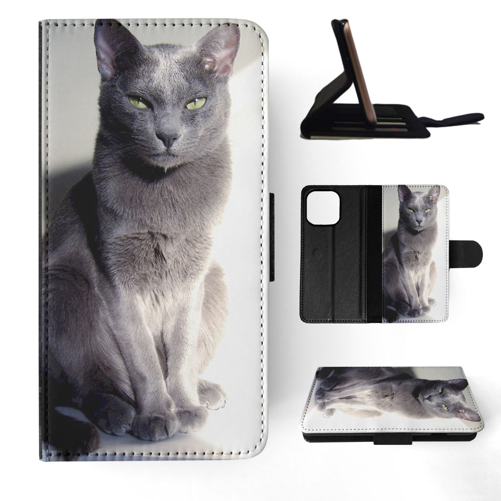 FLIP CASE FOR APPLE IPHONE|KORAT CAT - Picture 46 of 193
