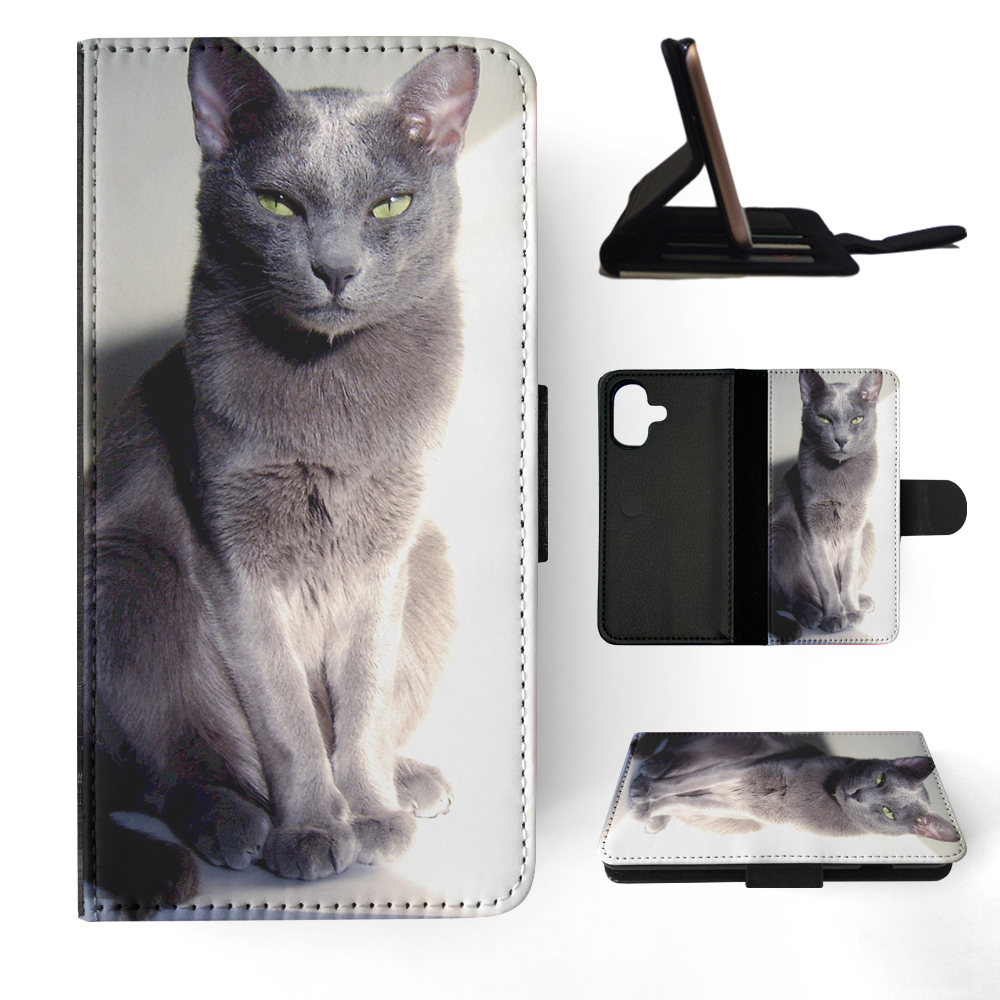 FLIP CASE FOR APPLE IPHONE|KORAT CAT - Picture 21 of 193