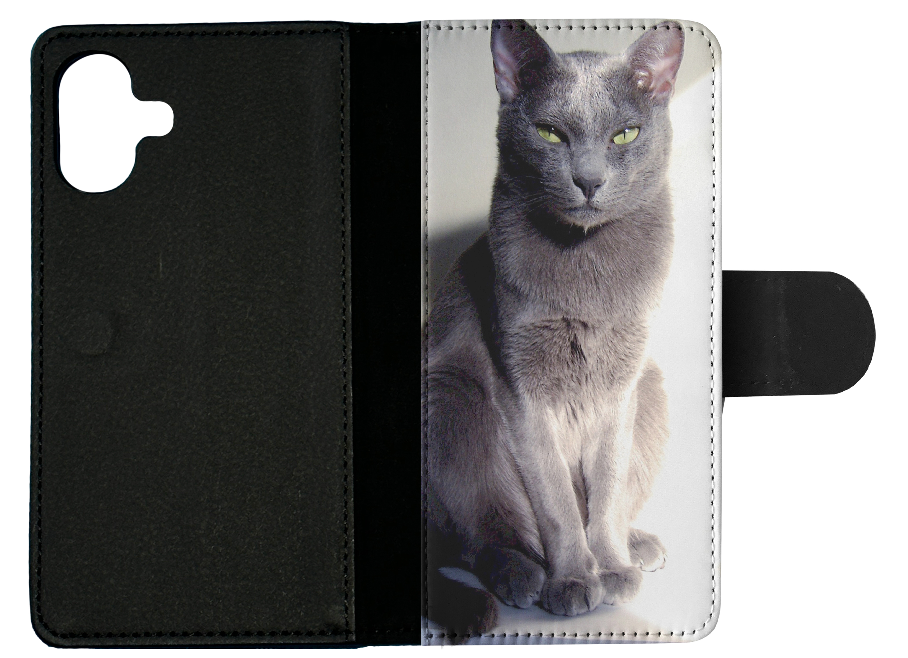 FLIP CASE FOR APPLE IPHONE|KORAT CAT - Picture 19 of 193
