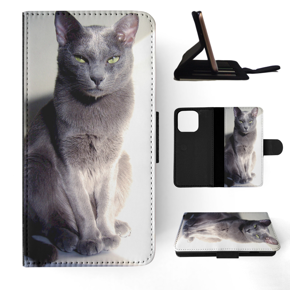 FLIP CASE FOR APPLE IPHONE|KORAT CAT - Picture 11 of 193