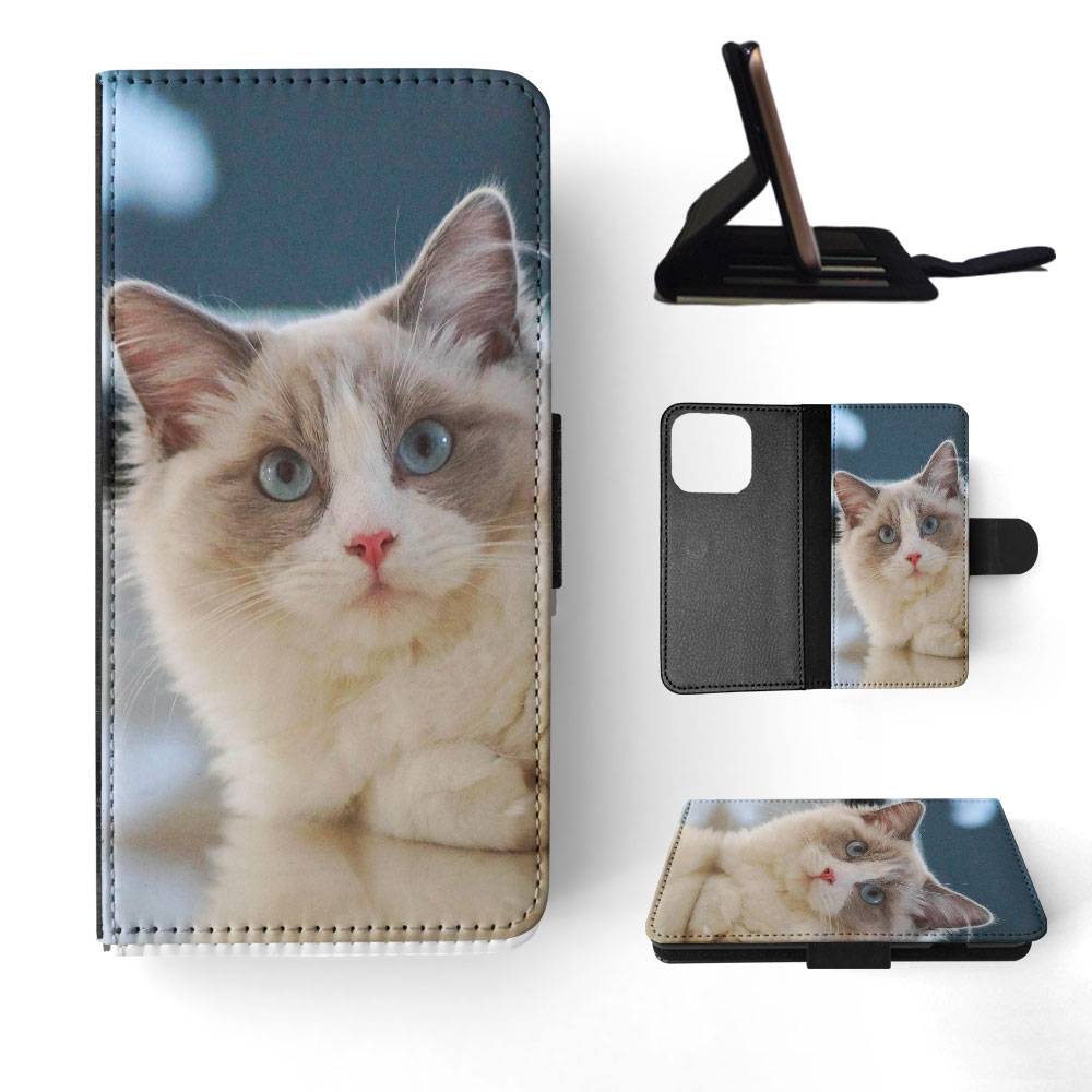 FLIP CASE FOR APPLE IPHONE|RAGDOLL CAT 6 - Bild 31 von 193