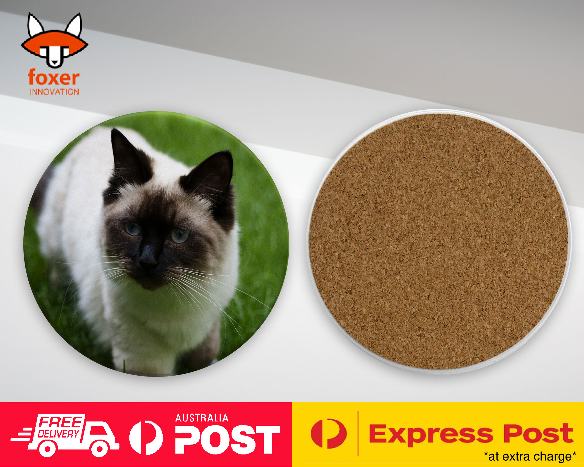 COASTER COFFEE DRINKING MAT|RAGDOLL CAT 7