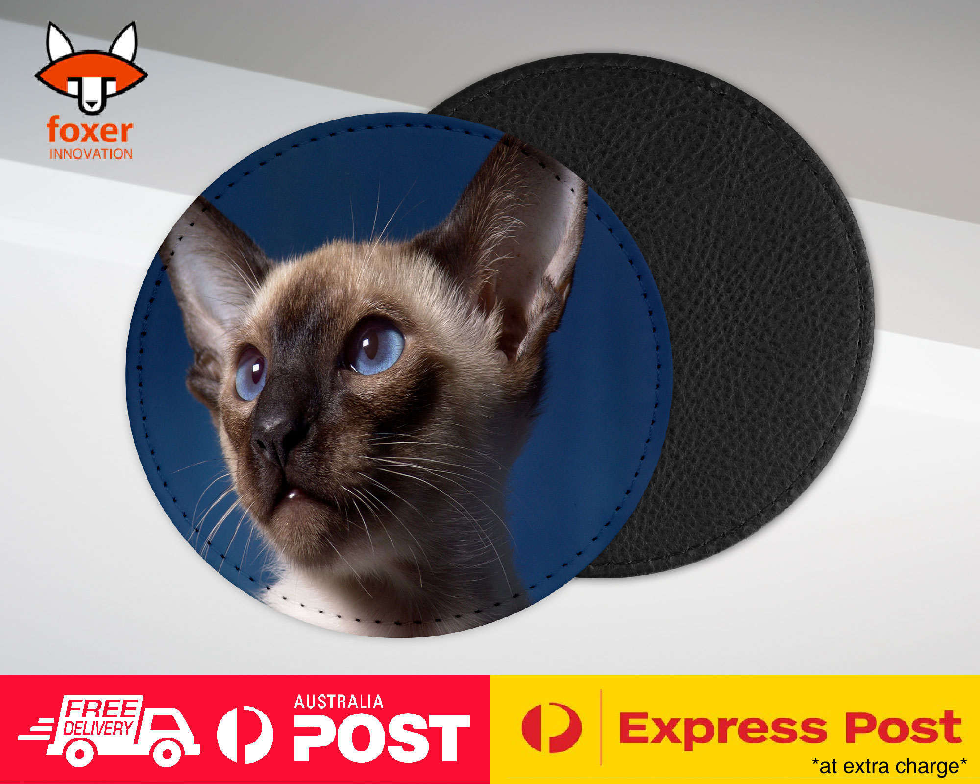 COASTER COFFEE DRINKING MAT|SIAMESE CAT 9