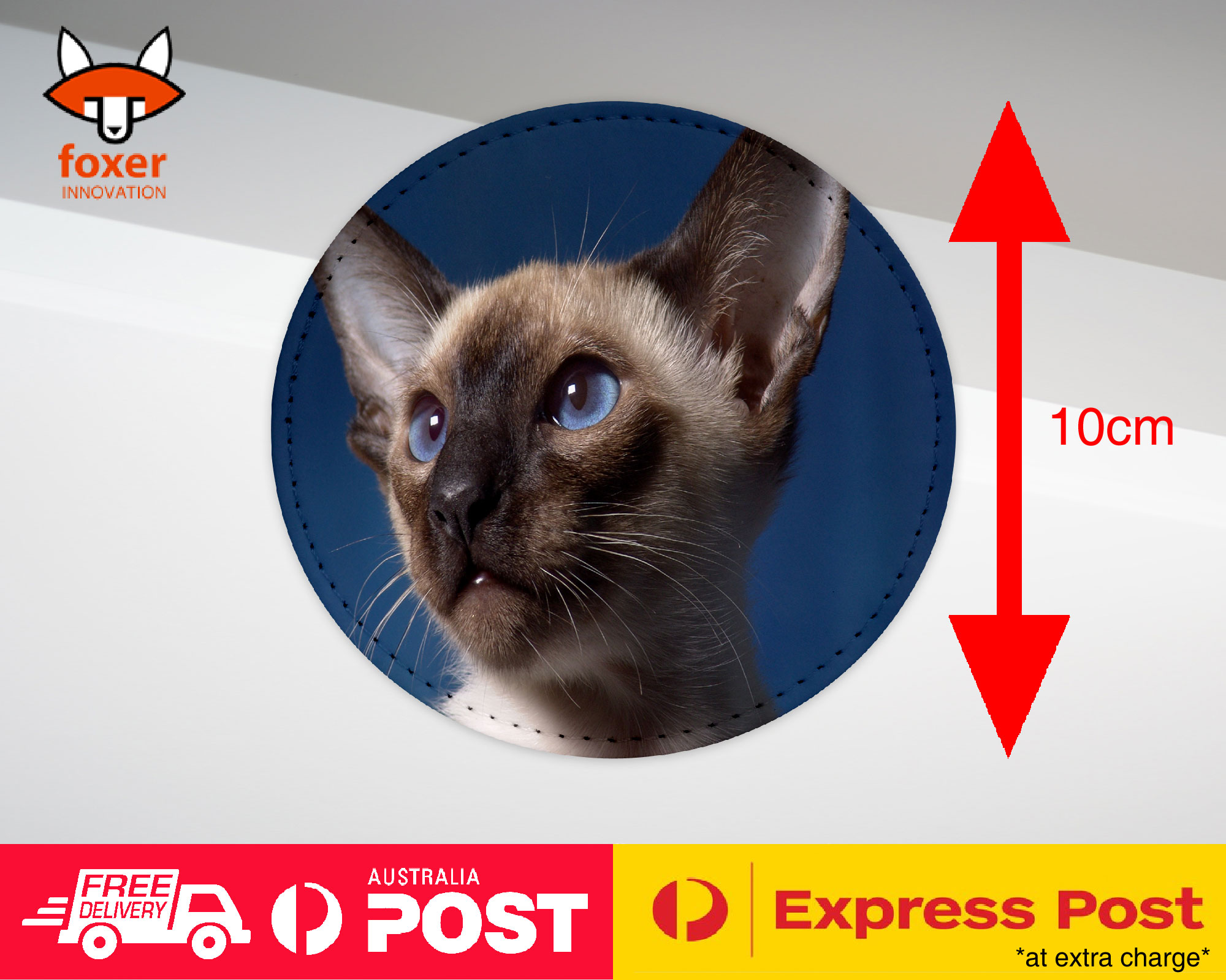 COASTER COFFEE DRINKING MAT|SIAMESE CAT 9