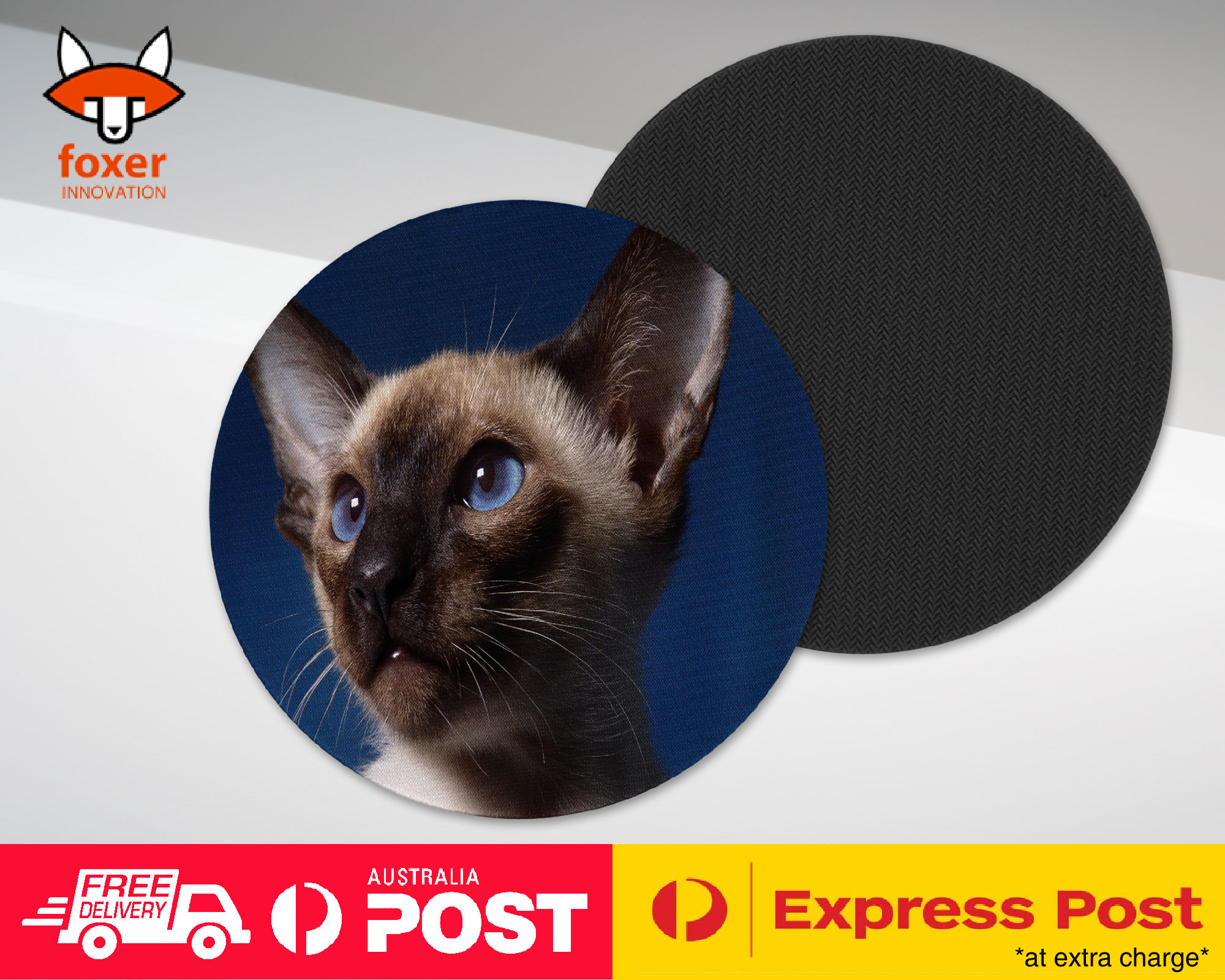 COASTER COFFEE DRINKING MAT|SIAMESE CAT 9