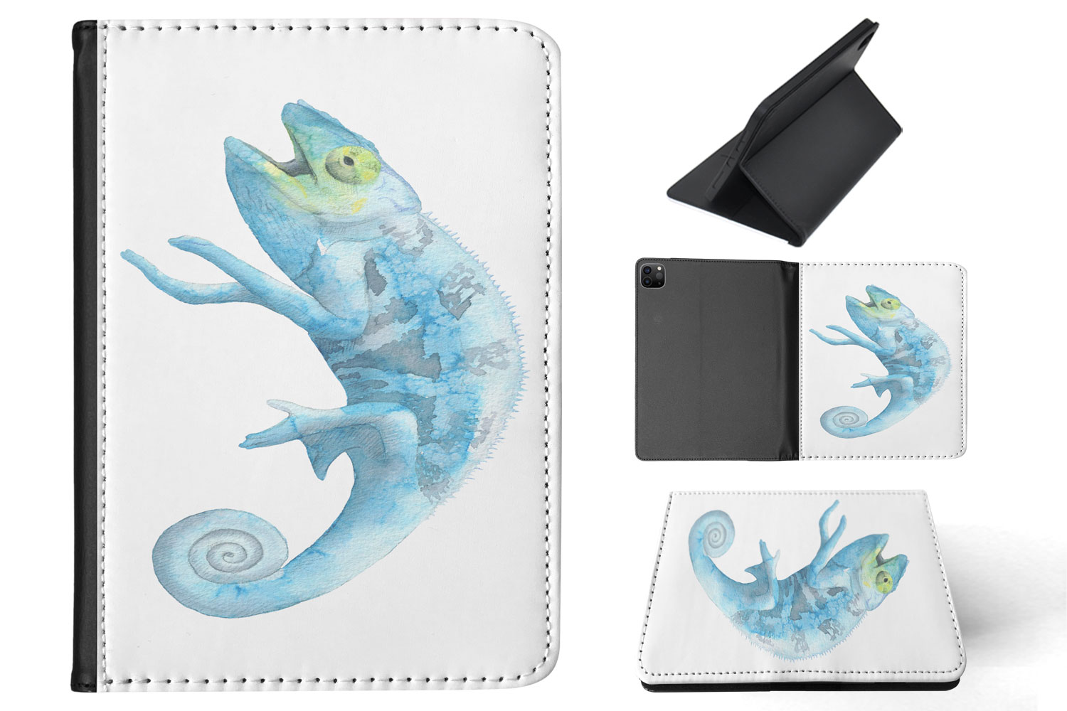 FUNDA FUNDA PARA IPAD DE APPLE|LAGARTO REPTIL CAMALEÓN - Imagen 36 de 55