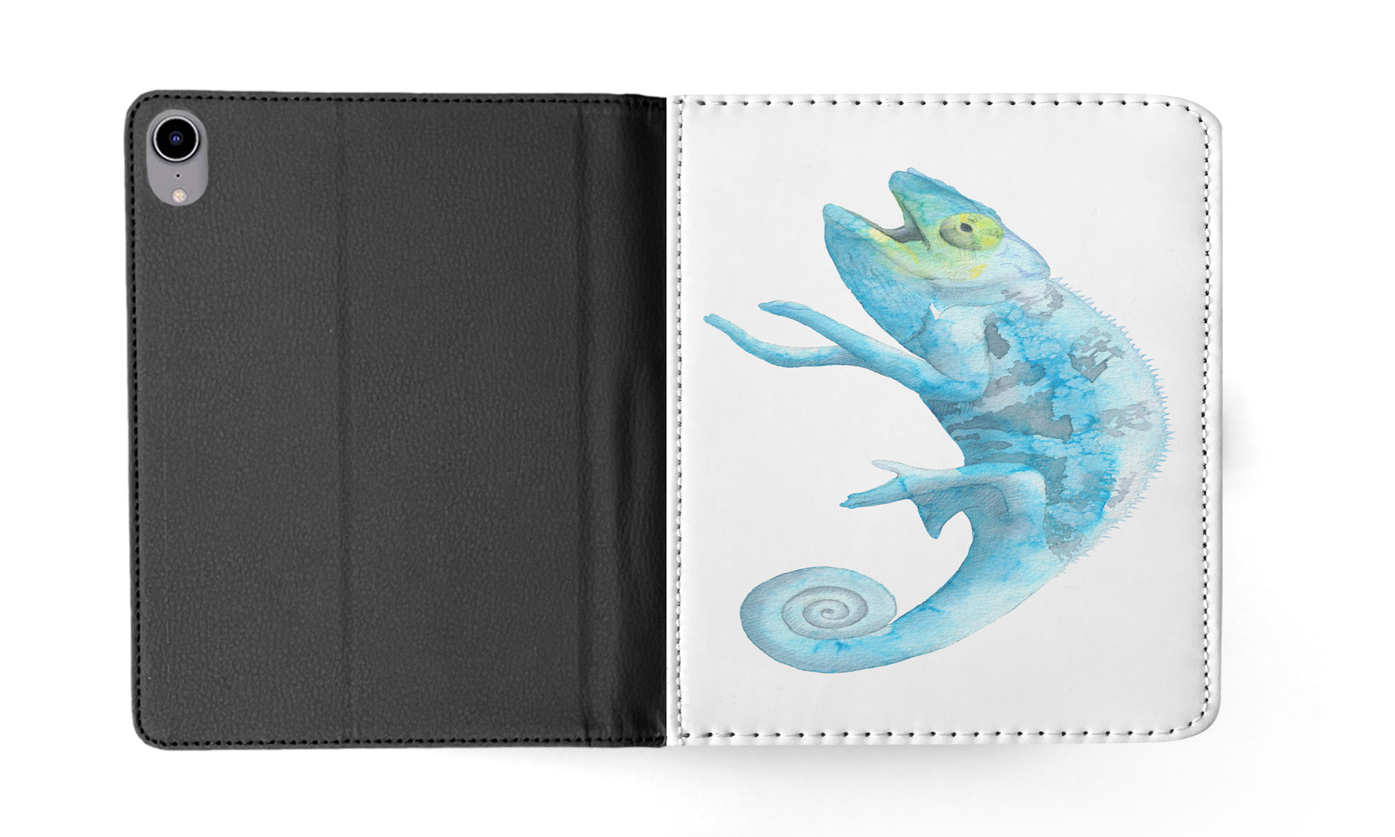 FUNDA FUNDA PARA IPAD DE APPLE|LAGARTO REPTIL CAMALEÓN - Imagen 9 de 55
