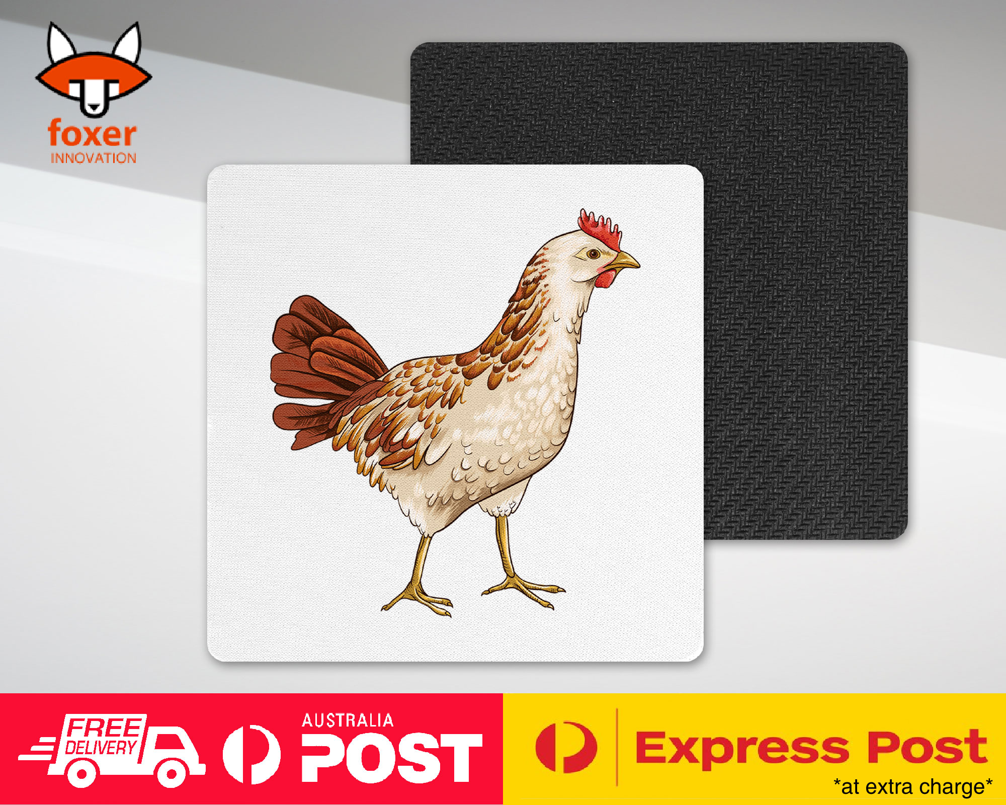COASTER COFFEE DRINKING MAT|CHICKEN FARM BIRD - Picture 12 of 21