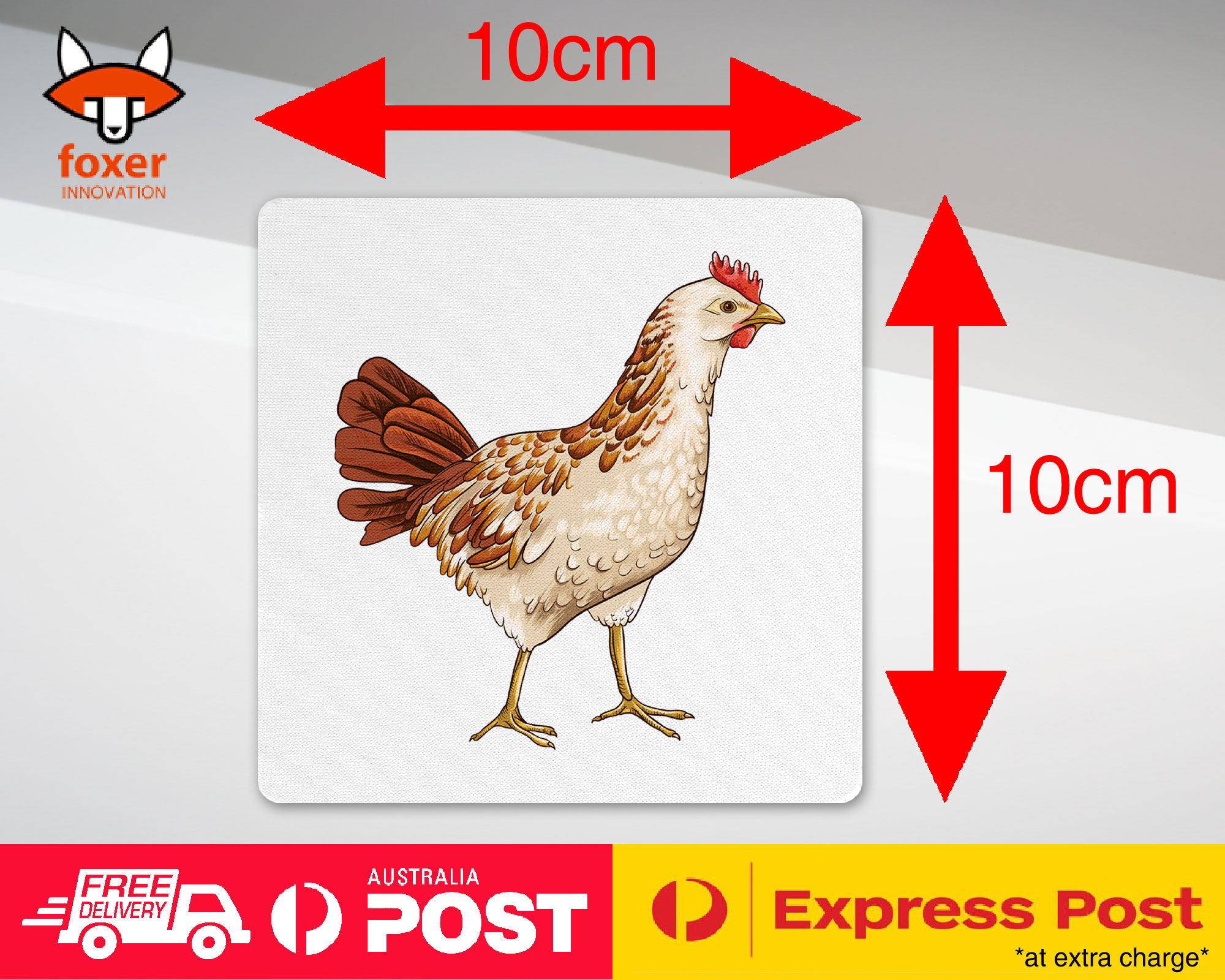 COASTER COFFEE DRINKING MAT|CHICKEN FARM BIRD - Picture 14 of 21