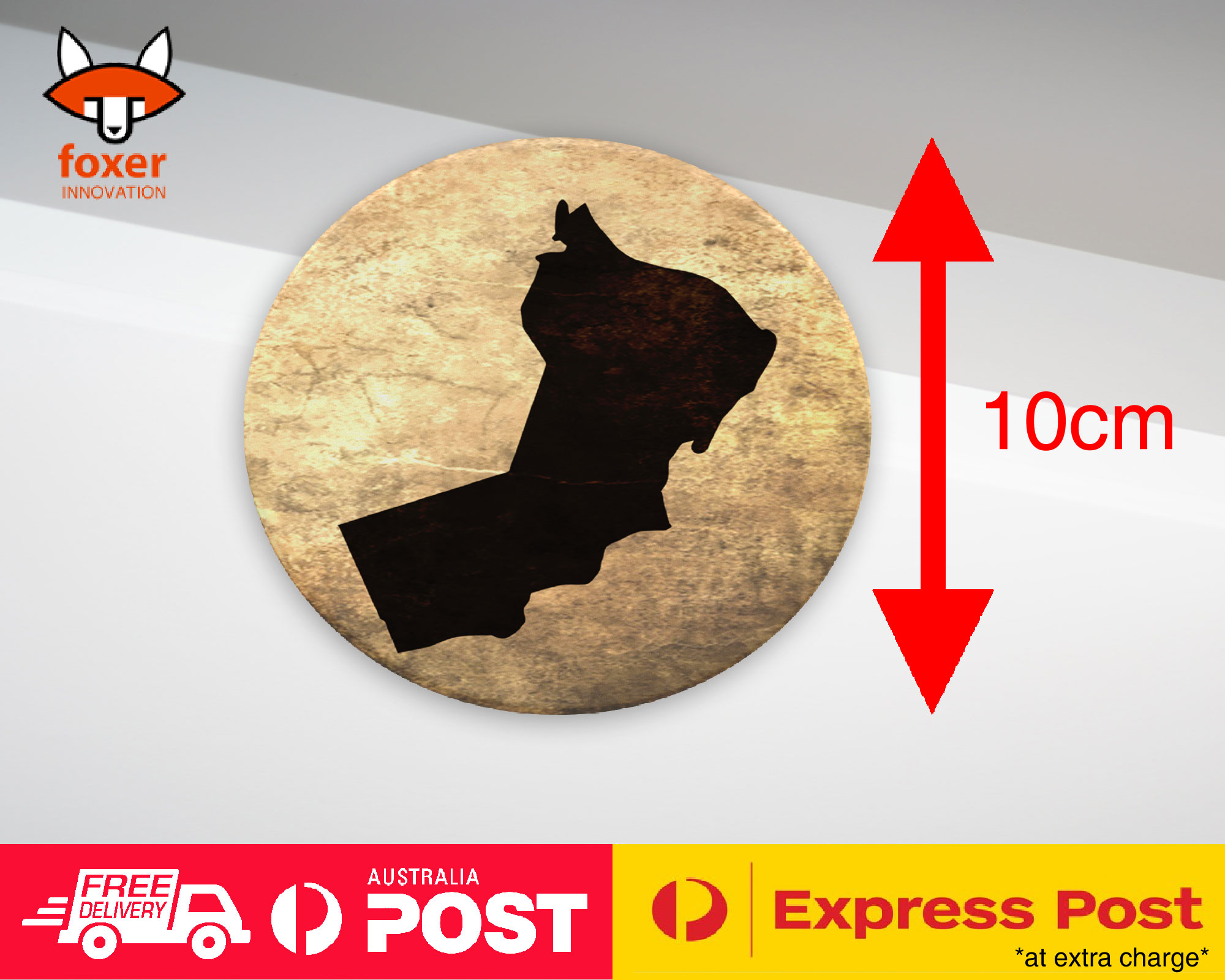 COASTER COFFEE DRINKING MAT|OMAN NATIONAL COUNTRY