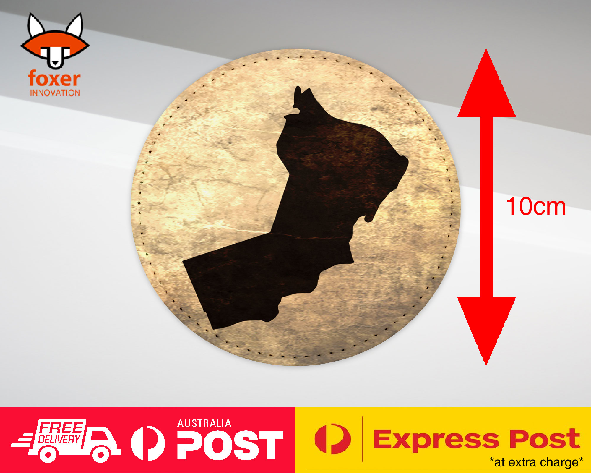 COASTER COFFEE DRINKING MAT|OMAN NATIONAL COUNTRY