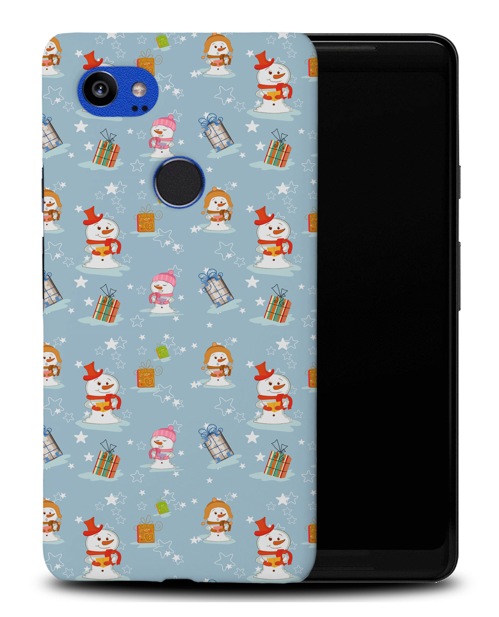 CASE COVER FOR GOOGLE PIXEL|CHRISTMAS SNOWMAN PATTERN 2 - Imagen 8 de 11