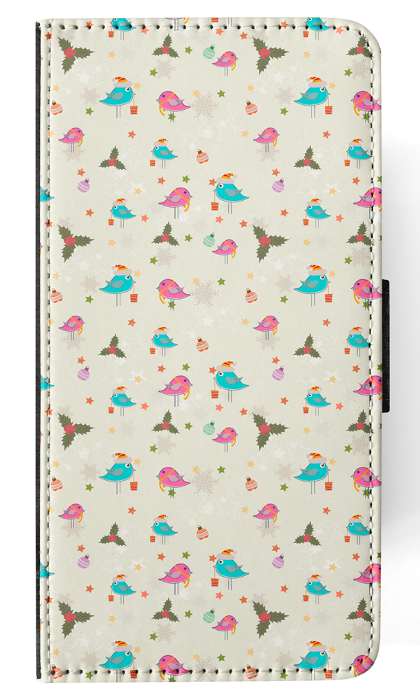 FLIP CASE FOR APPLE IPHONE|CHRISTMAS MISTLETOE PATTERN 1 - Picture 95 of 193
