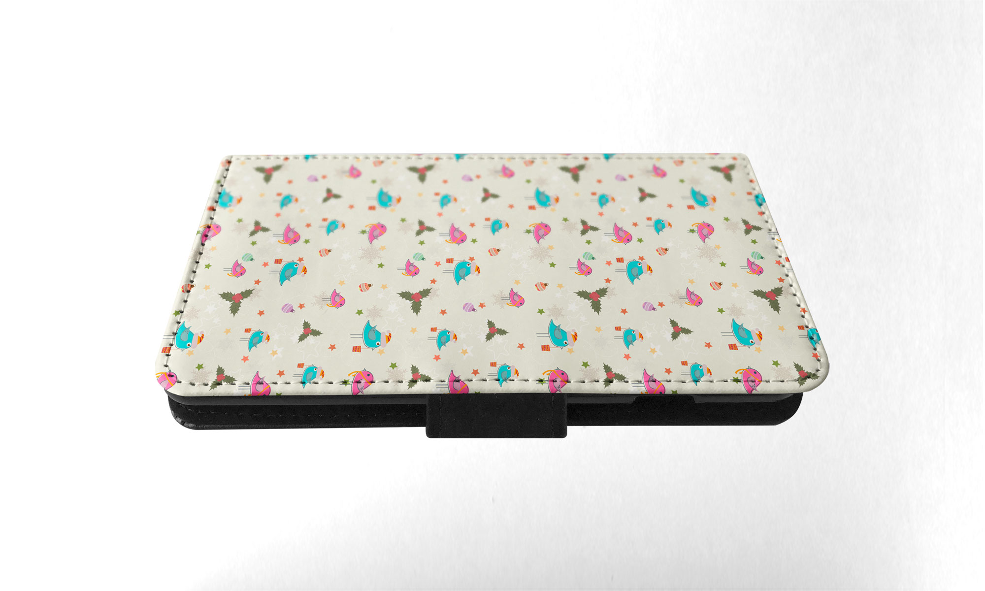 FLIP CASE FOR APPLE IPHONE|CHRISTMAS MISTLETOE PATTERN 1 - Picture 83 of 193