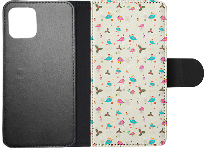 FLIP CASE FOR APPLE IPHONE|CHRISTMAS MISTLETOE PATTERN 1 - Picture 92 of 193