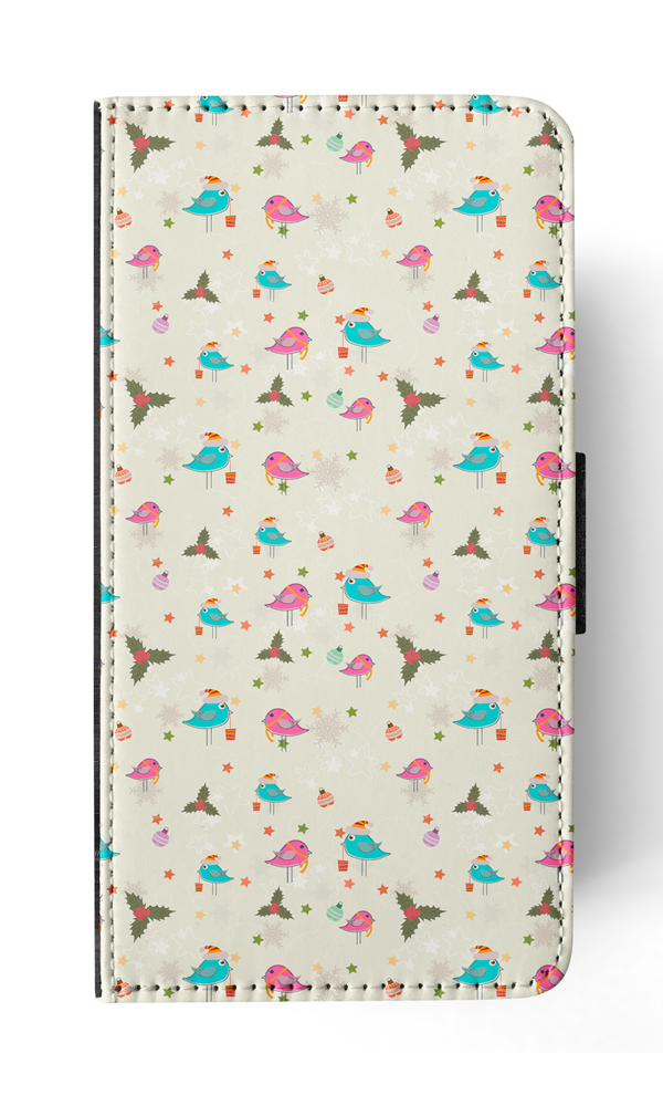 FLIP CASE FOR APPLE IPHONE|CHRISTMAS MISTLETOE PATTERN 1 - Picture 160 of 193