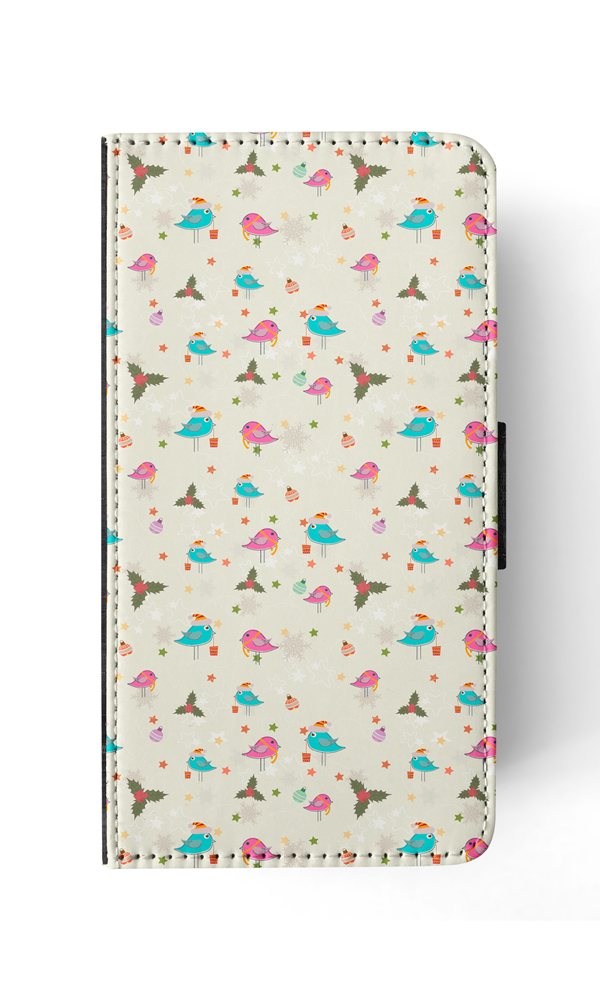 FLIP CASE FOR APPLE IPHONE|CHRISTMAS MISTLETOE PATTERN 1 - Picture 135 of 193