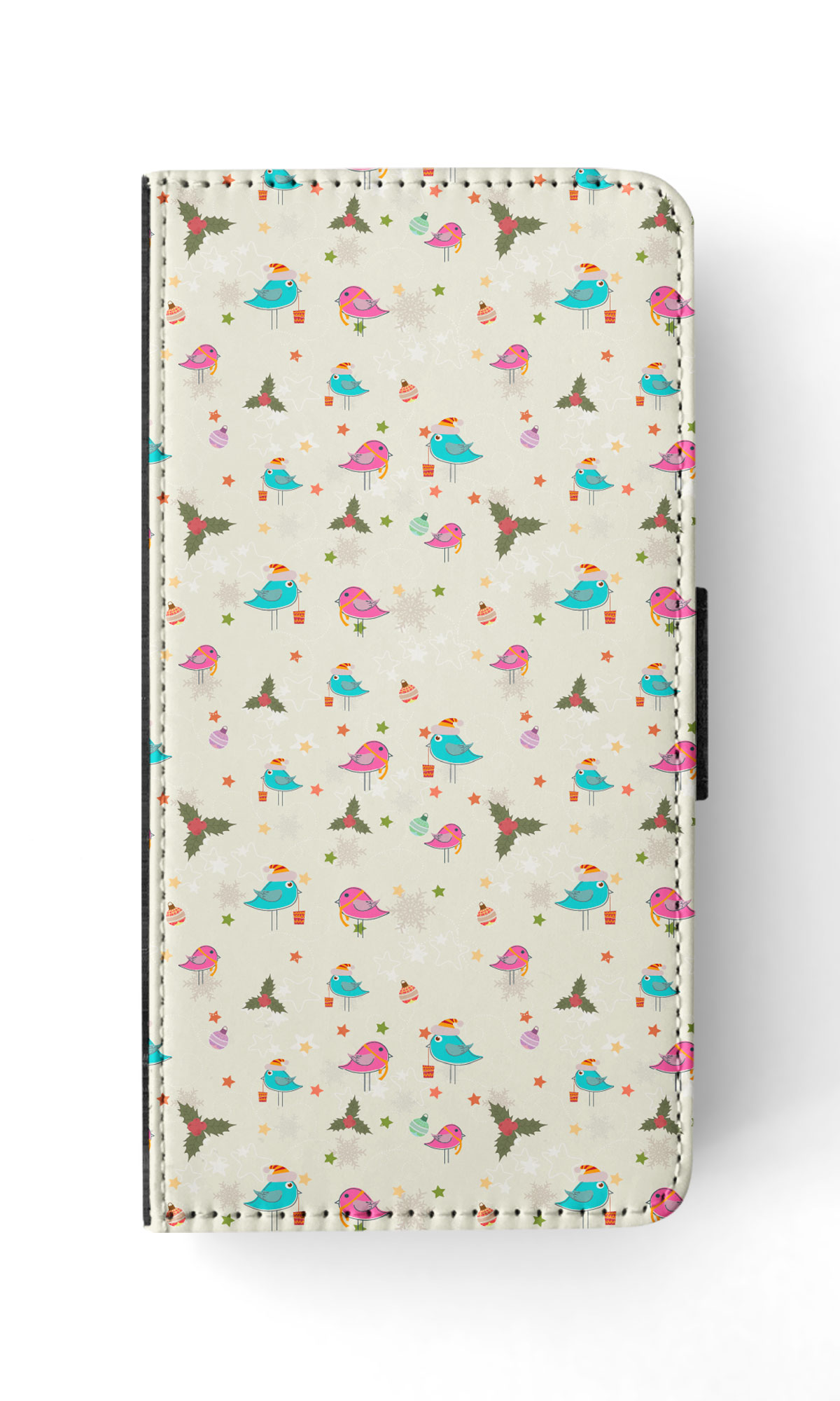FLIP CASE FOR APPLE IPHONE|CHRISTMAS MISTLETOE PATTERN 1 - Picture 42 of 193