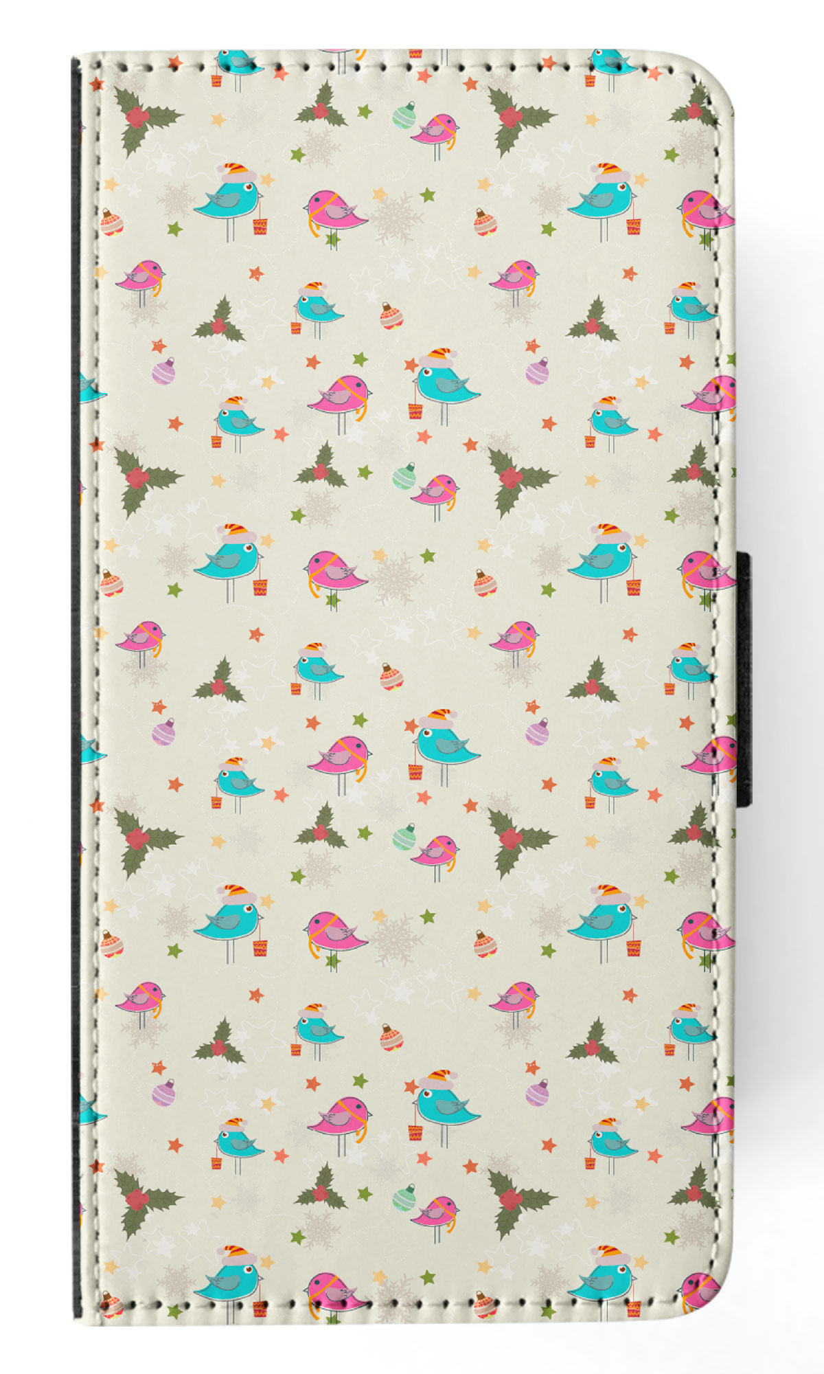 FLIP CASE FOR APPLE IPHONE|CHRISTMAS MISTLETOE PATTERN 1 - Picture 37 of 193
