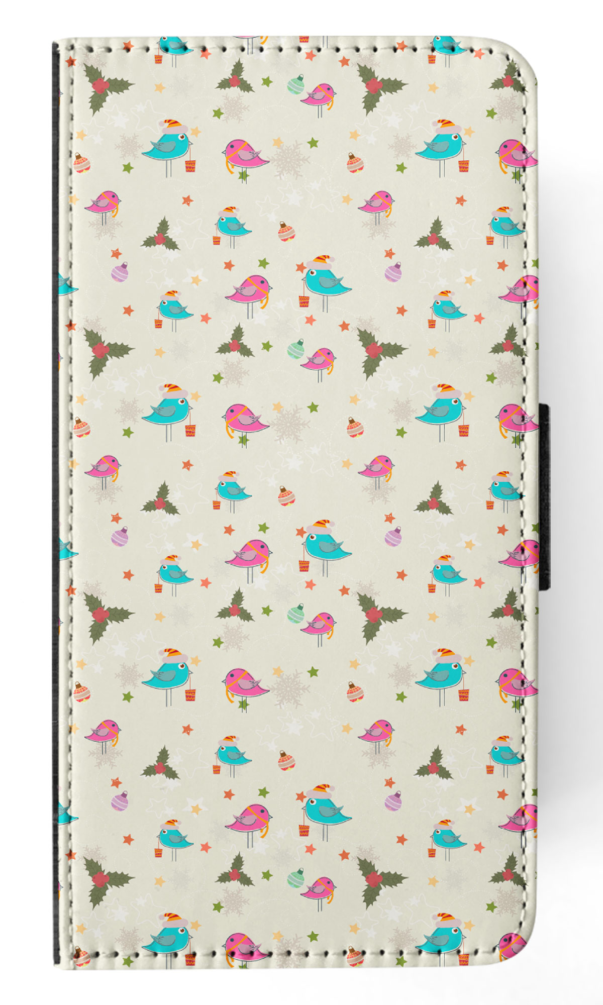 FLIP CASE FOR APPLE IPHONE|CHRISTMAS MISTLETOE PATTERN 1 - Picture 27 of 193
