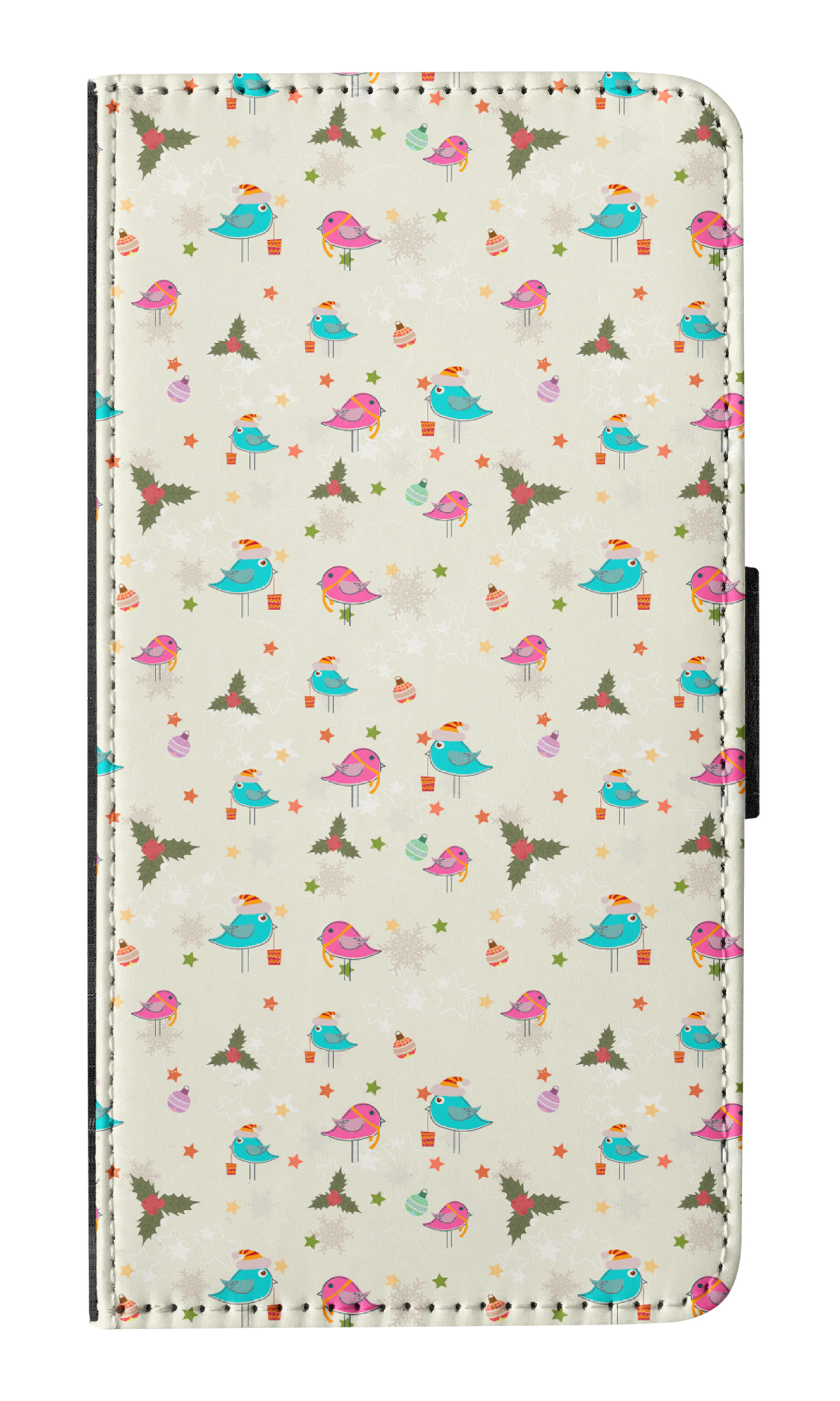 FLIP CASE FOR APPLE IPHONE|CHRISTMAS MISTLETOE PATTERN 1 - Picture 17 of 193