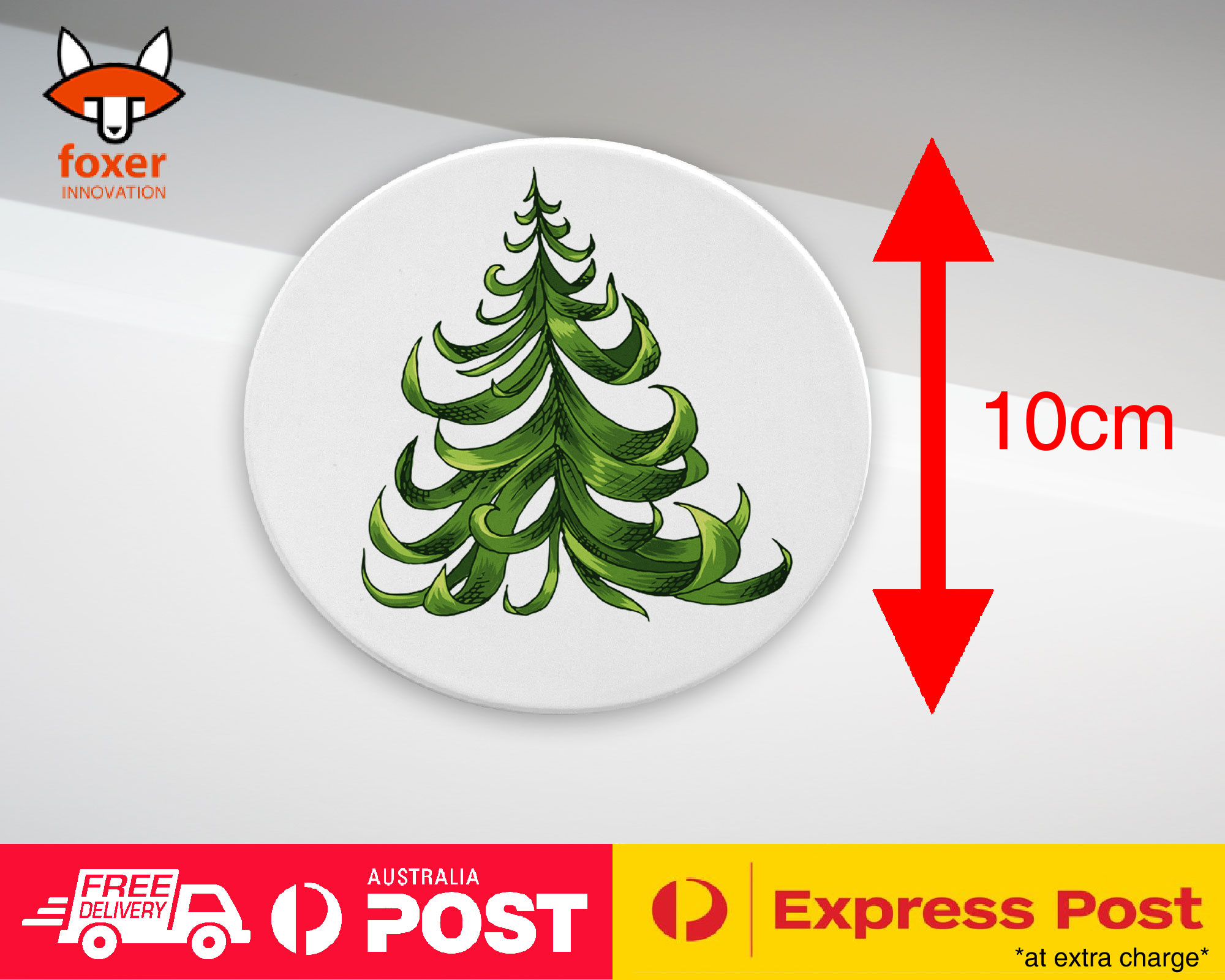 COASTER COFFEE DRINKING MAT|CHRISTMAS TREE 7