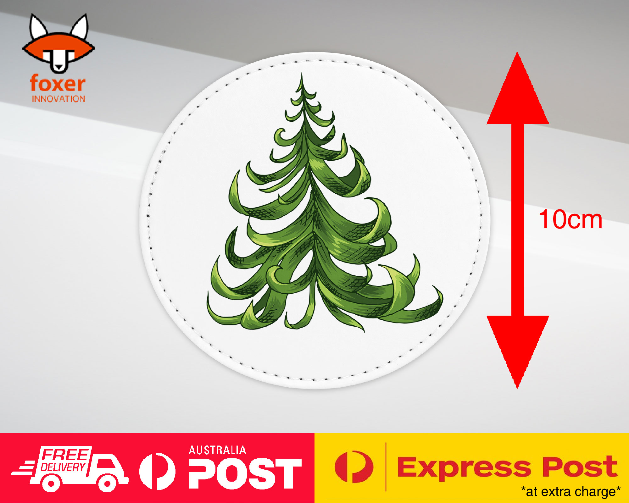 COASTER COFFEE DRINKING MAT|CHRISTMAS TREE 7