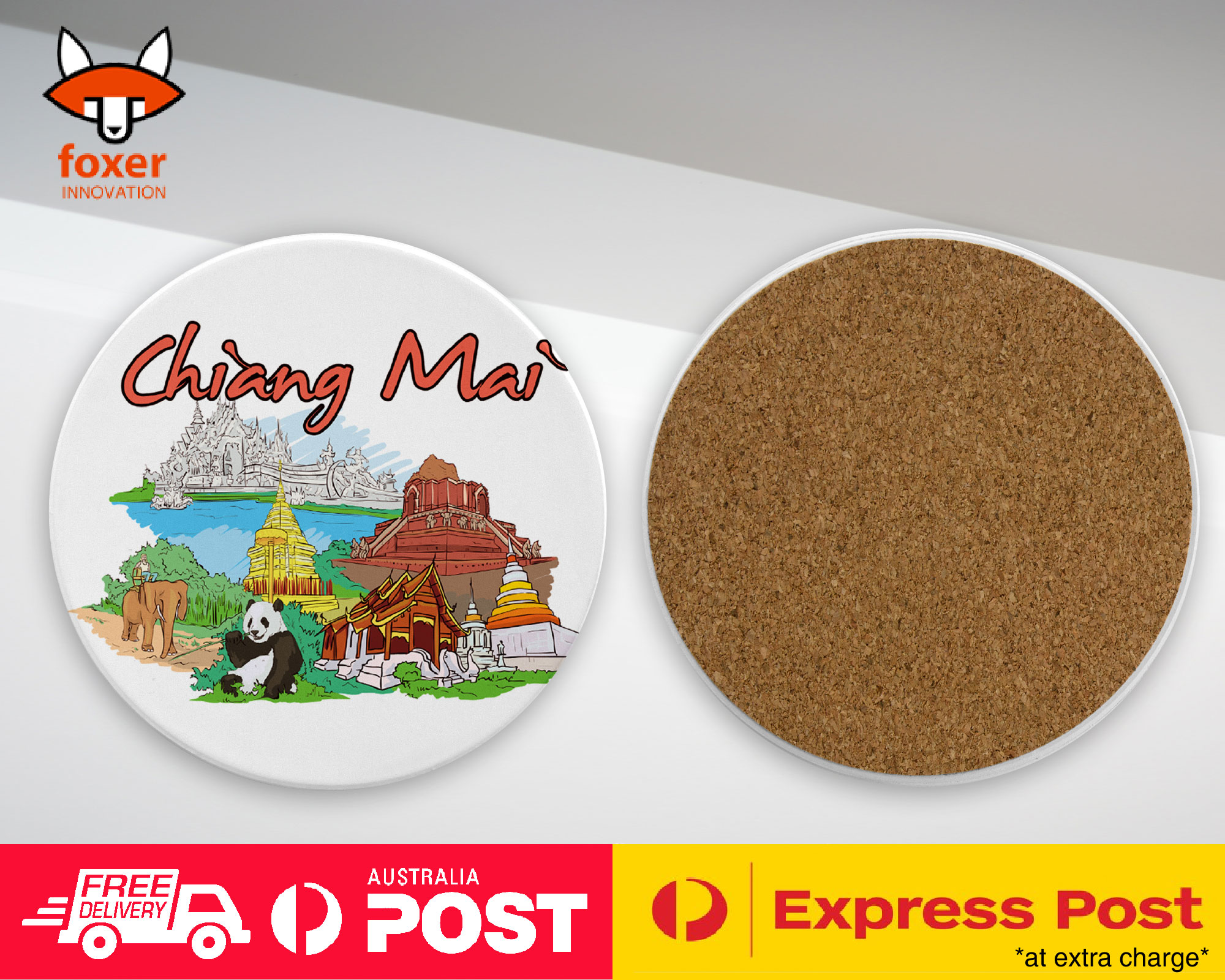 COASTER COFFEE DRINKING MAT|CHIANG MAI THAILAND