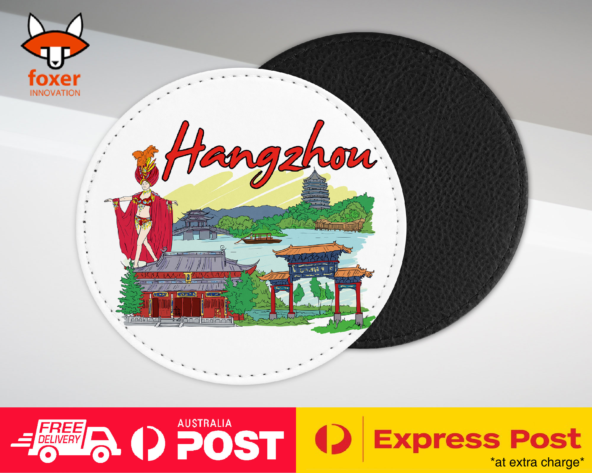 COASTER COFFEE DRINKING MAT|HANGZHOU CHINA