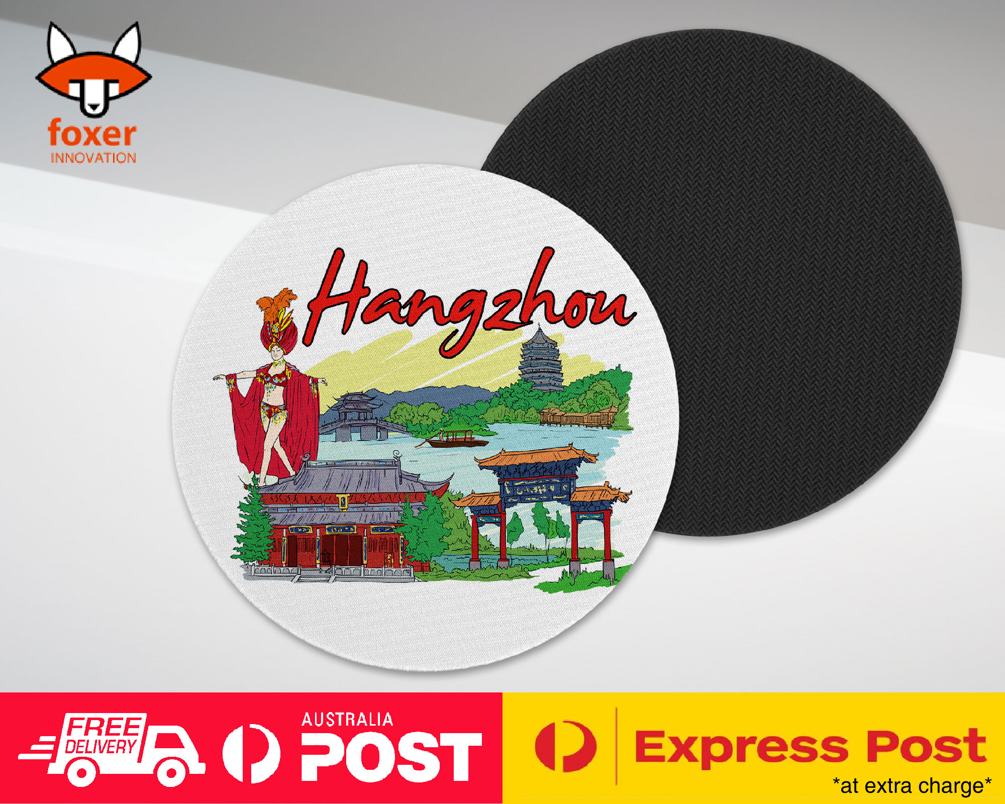 COASTER COFFEE DRINKING MAT|HANGZHOU CHINA
