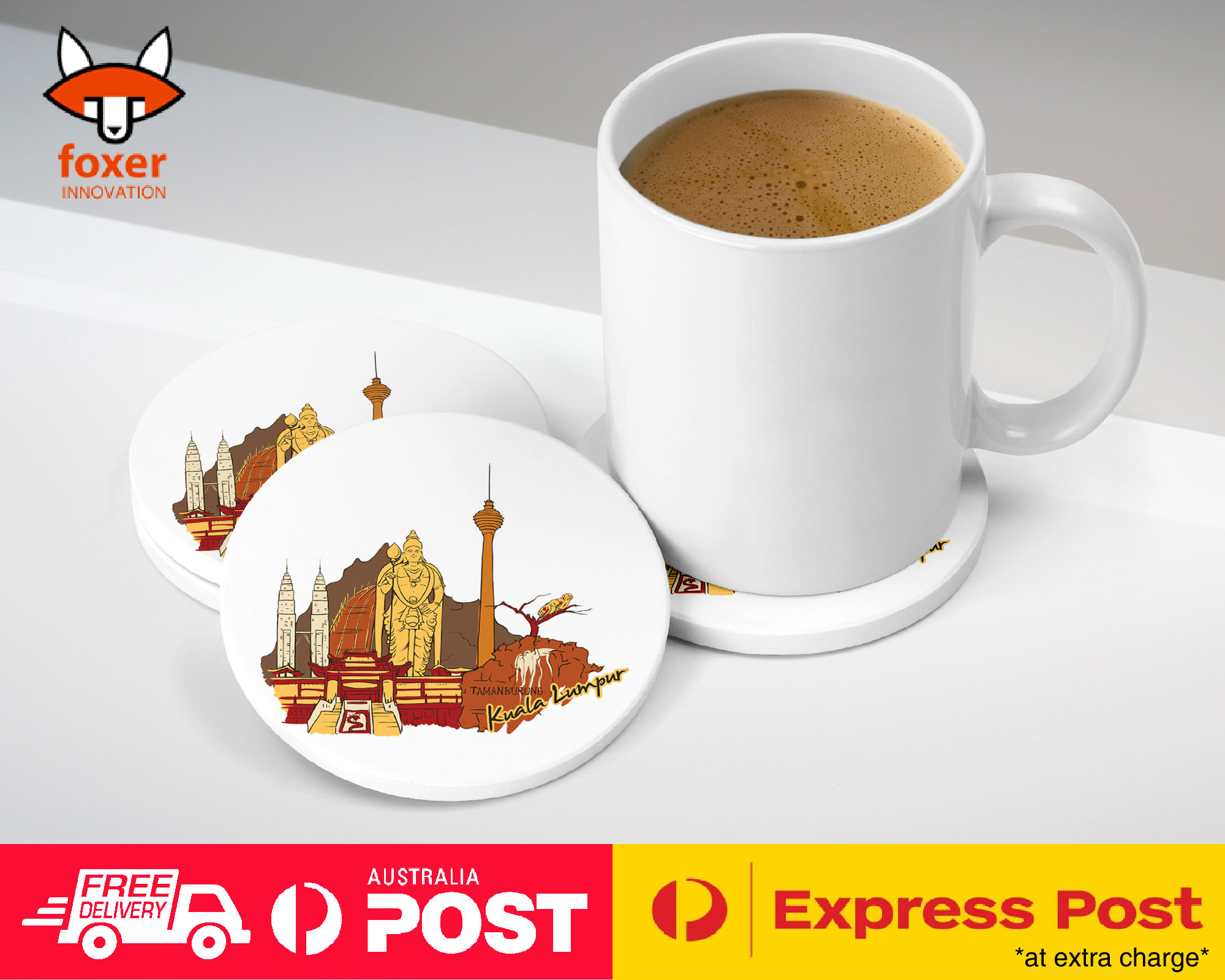 COASTER COFFEE DRINKING MAT|KUALA LUMPUR MALAYSIA