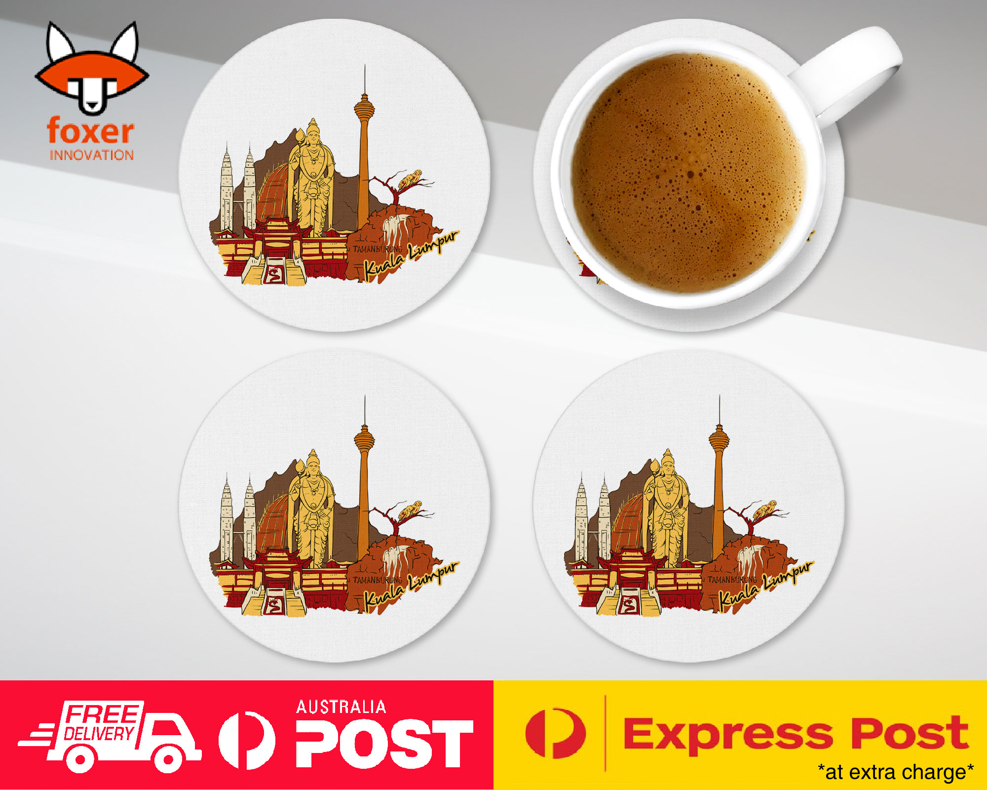 COASTER COFFEE DRINKING MAT|KUALA LUMPUR MALAYSIA