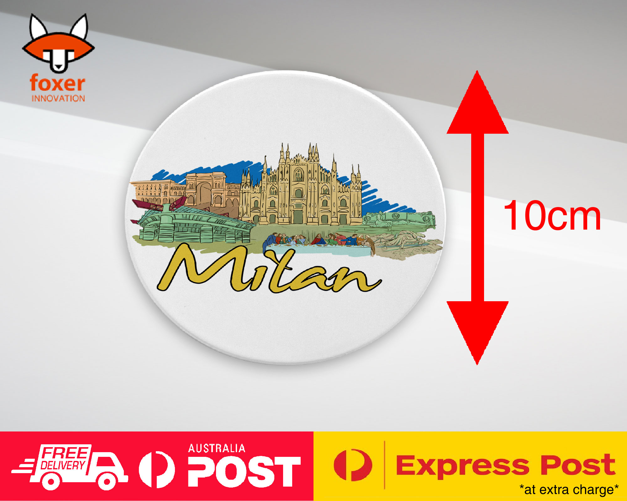 COASTER COFFEE DRINKING MAT|MILAN ITALY