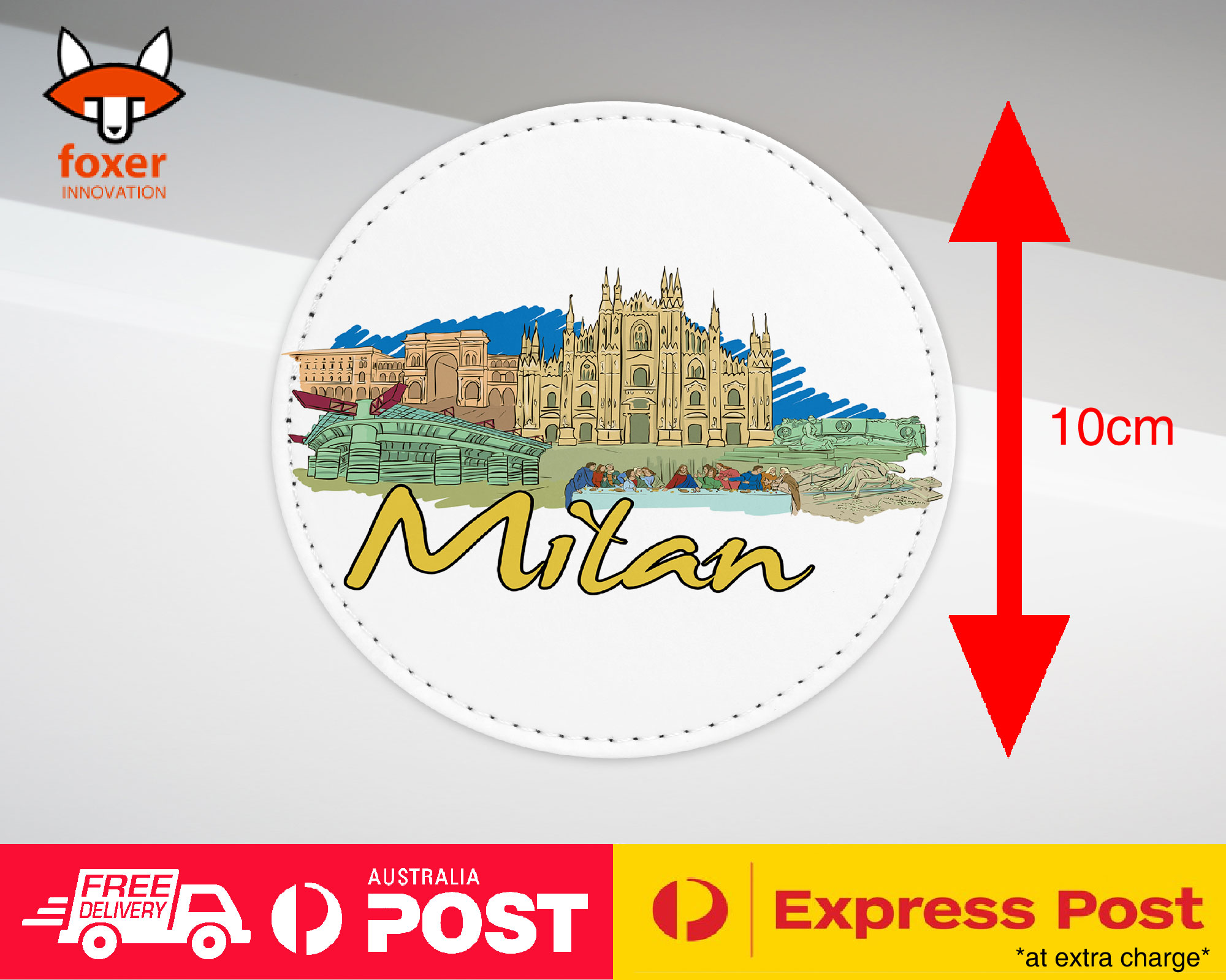 COASTER COFFEE DRINKING MAT|MILAN ITALY