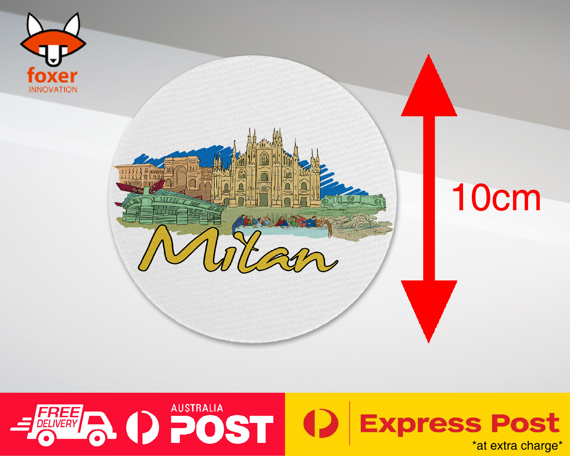 COASTER COFFEE DRINKING MAT|MILAN ITALY