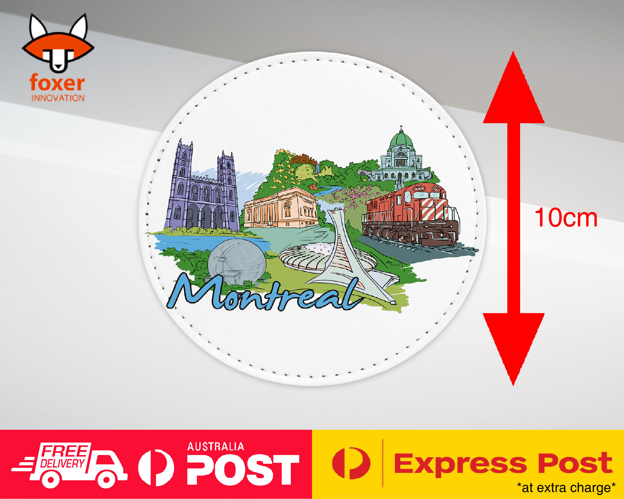 COASTER COFFEE DRINKING MAT|MONTREAL CANADA