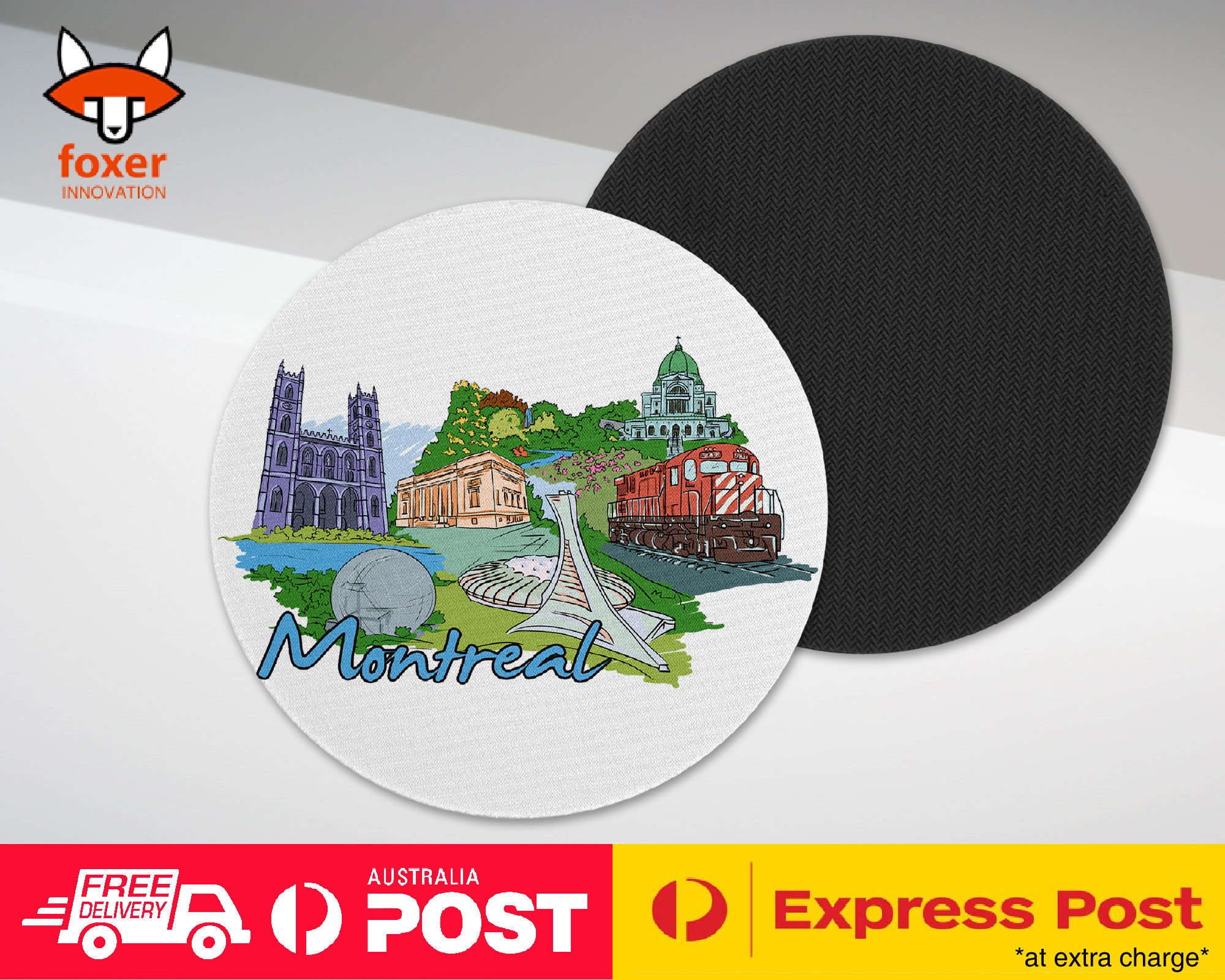 COASTER COFFEE DRINKING MAT|MONTREAL CANADA