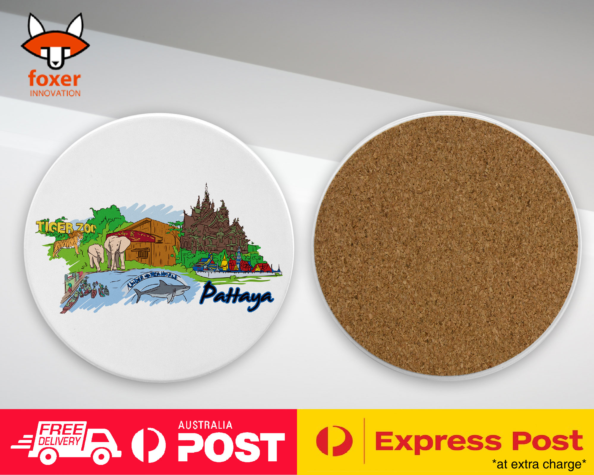 COASTER COFFEE DRINKING MAT|PATTAYA THAILAND