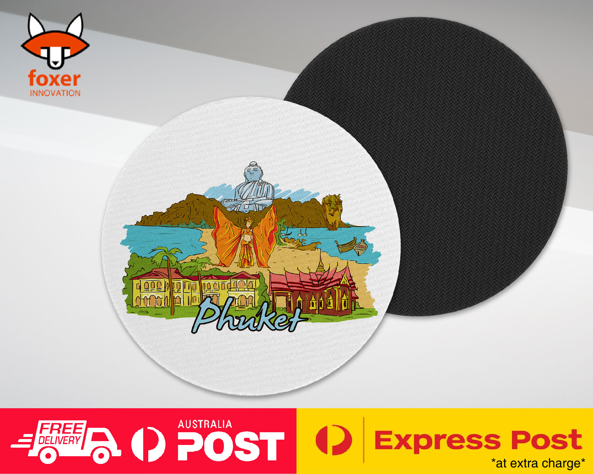 COASTER COFFEE DRINKING MAT|PHUKET THAILAND