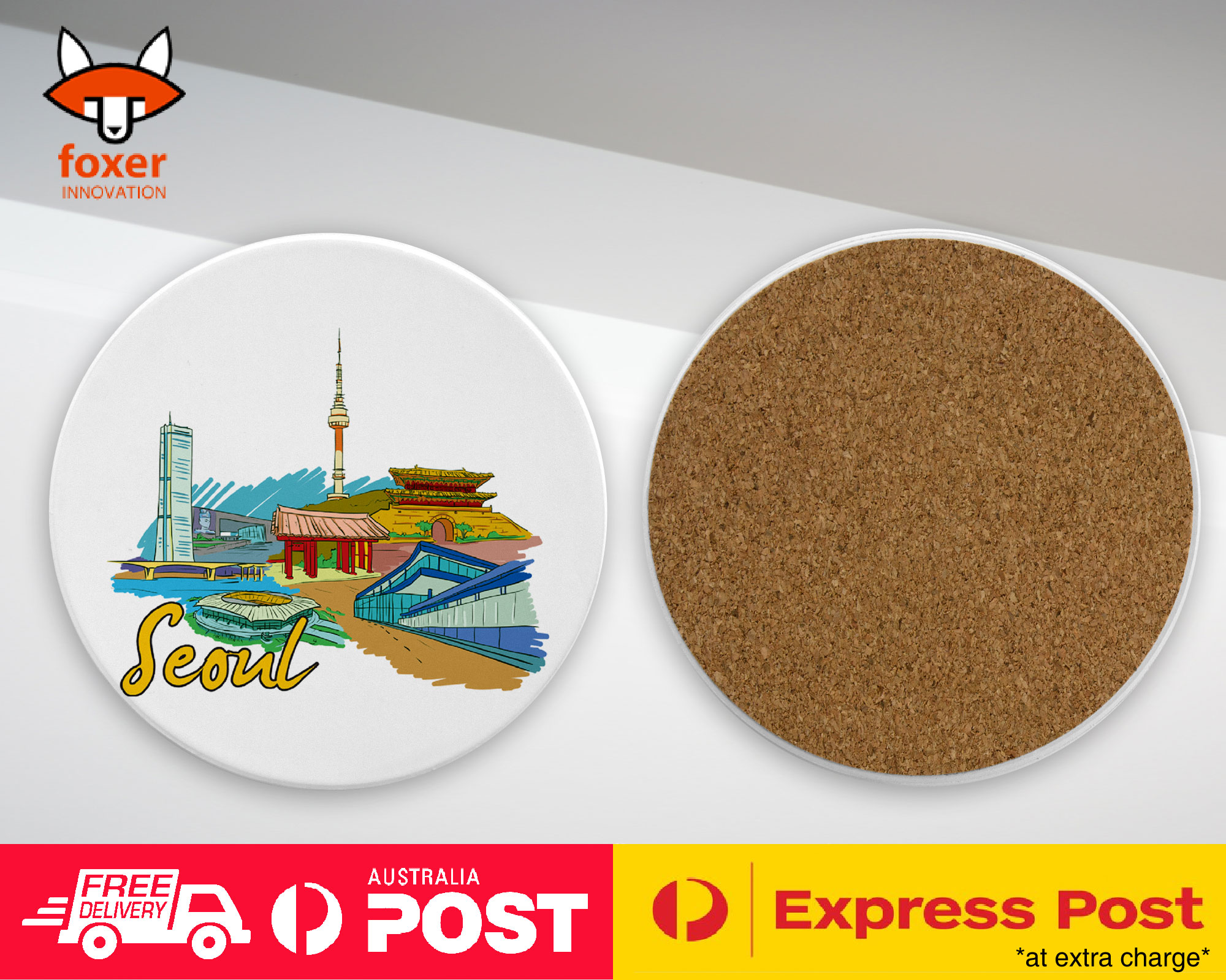COASTER COFFEE DRINKING MAT|SEOUL SOUTH KOREA - Imagen 8 de 21