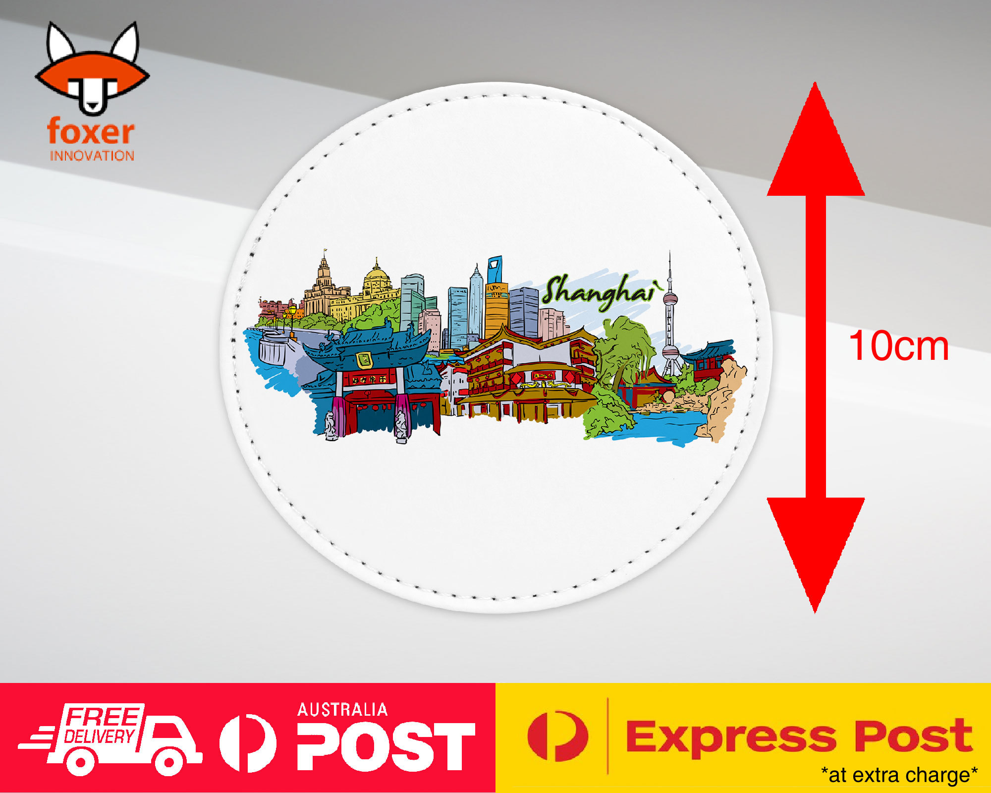 COASTER COFFEE DRINKING MAT|SHANGHAI CHINA