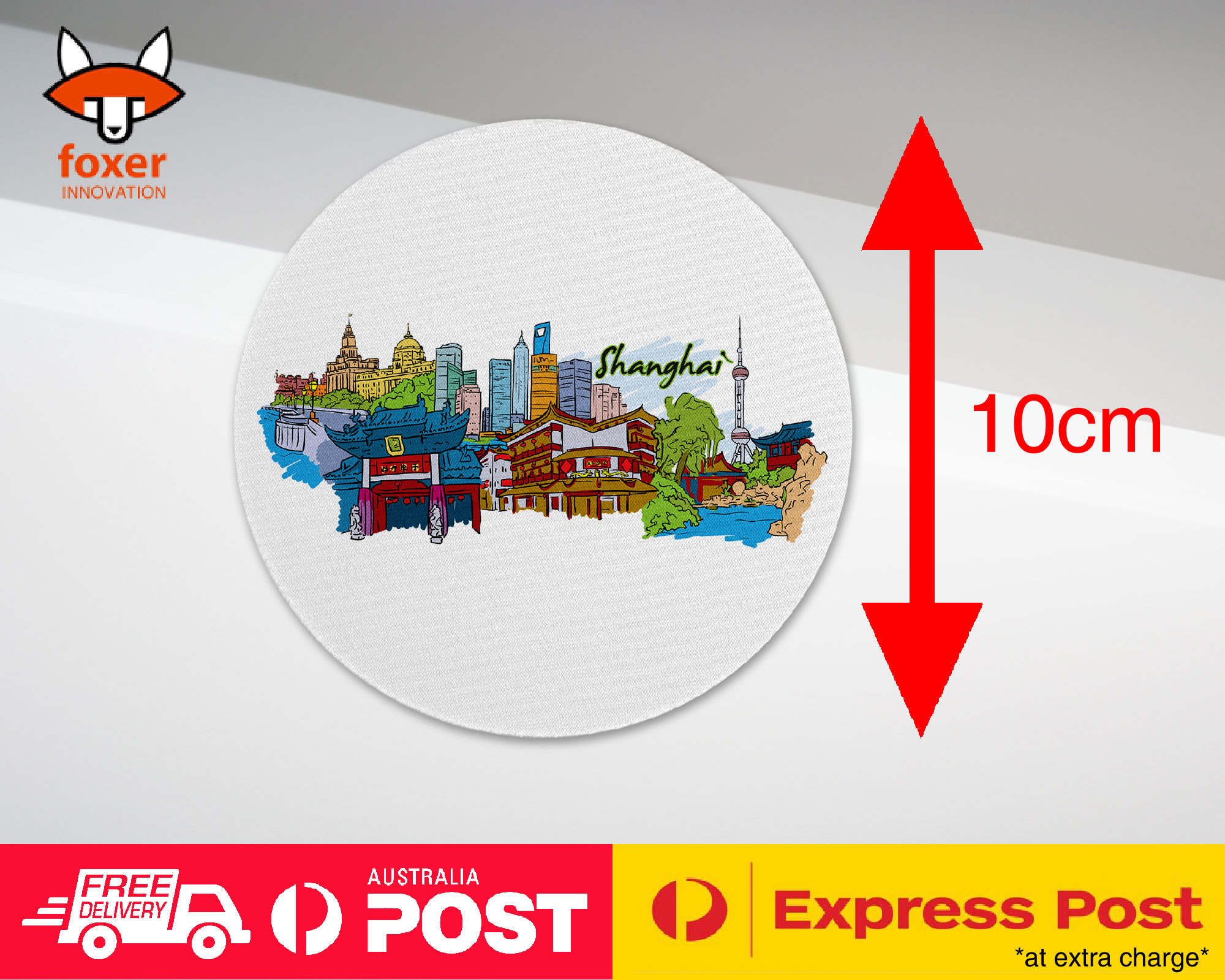 COASTER COFFEE DRINKING MAT|SHANGHAI CHINA