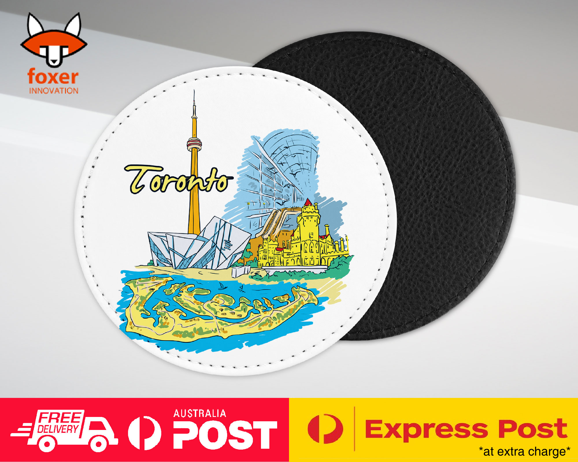 COASTER COFFEE DRINKING MAT|TORONTO CANADA