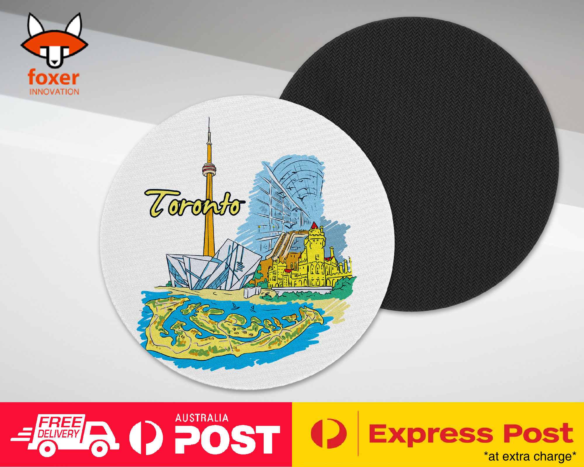 COASTER COFFEE DRINKING MAT|TORONTO CANADA