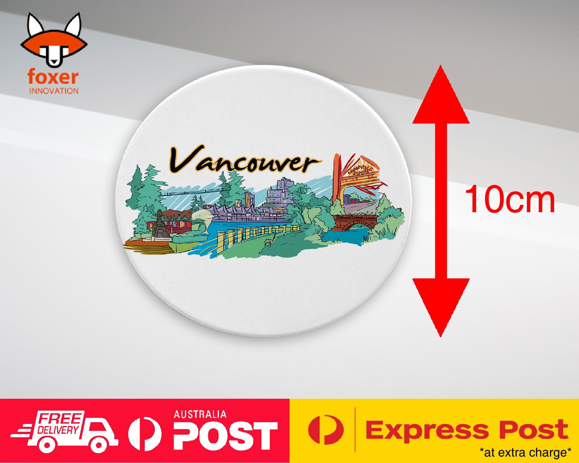 COASTER COFFEE DRINKING MAT|VANCOUVERI VANCOUVER CANADA